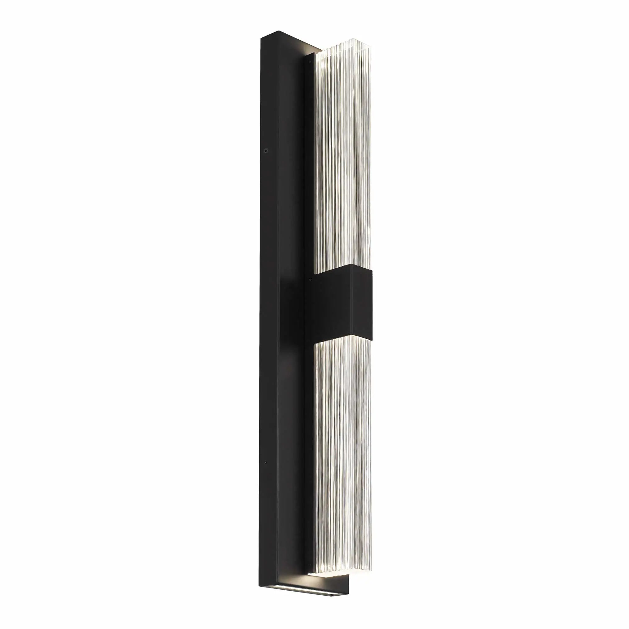 Alteck Arles 25-Inch Black 3-CCT LED Outdoor Wall Light - AW0122-3CCT-W-BK