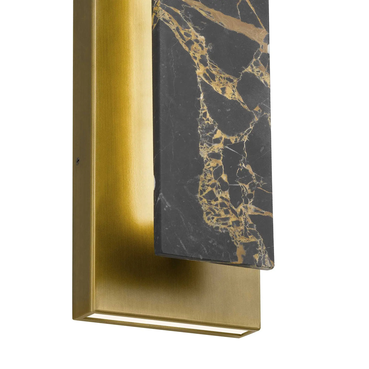 Alteck Zoey 18-Inch Painted Antique Brass 3-CCT LED Outdoor Wall Light - AW0123-3CCT-W-PAB - Product Image 5