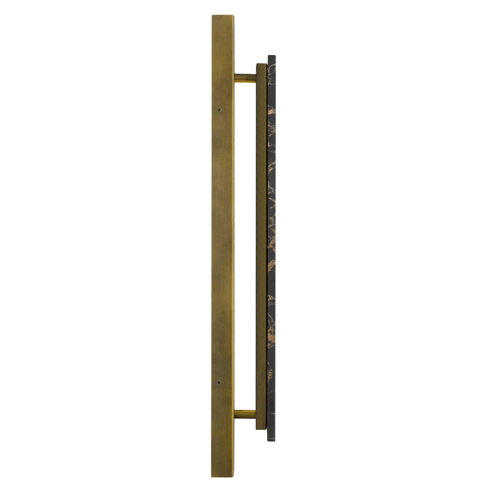 Alteck Zoey 24-Inch Painted Antique Brass 3-CCT LED Outdoor Wall Light - AW0124-3CCT-W-PAB - Product Image 4