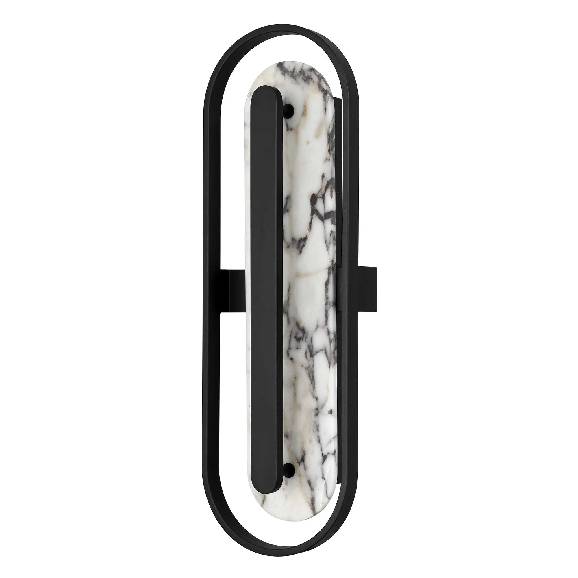 Alteck Roundabout 28-Inch Black 3-CCT LED Outdoor Wall Light - AW0126-3CCT-W-BK - Product Image 2