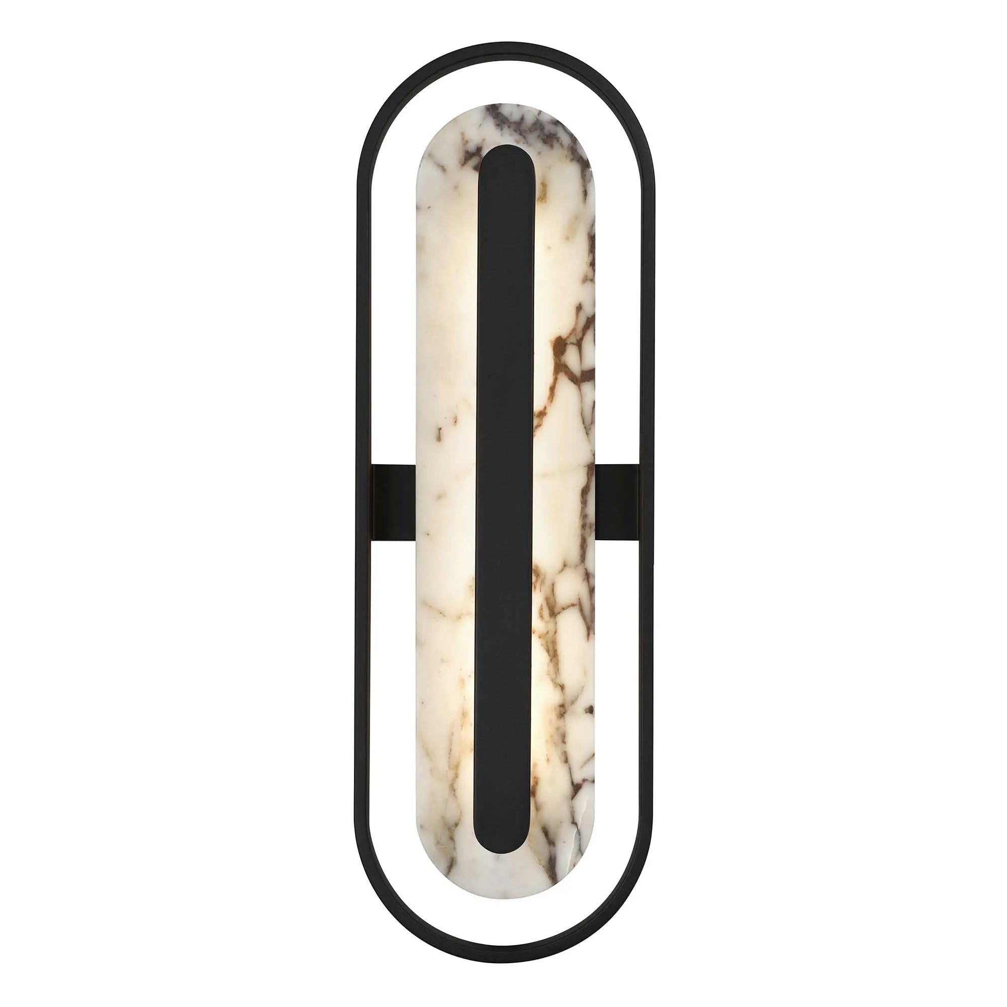 Alteck Roundabout 28-Inch Black 3-CCT LED Outdoor Wall Light - AW0126-3CCT-W-BK - Product Image 3