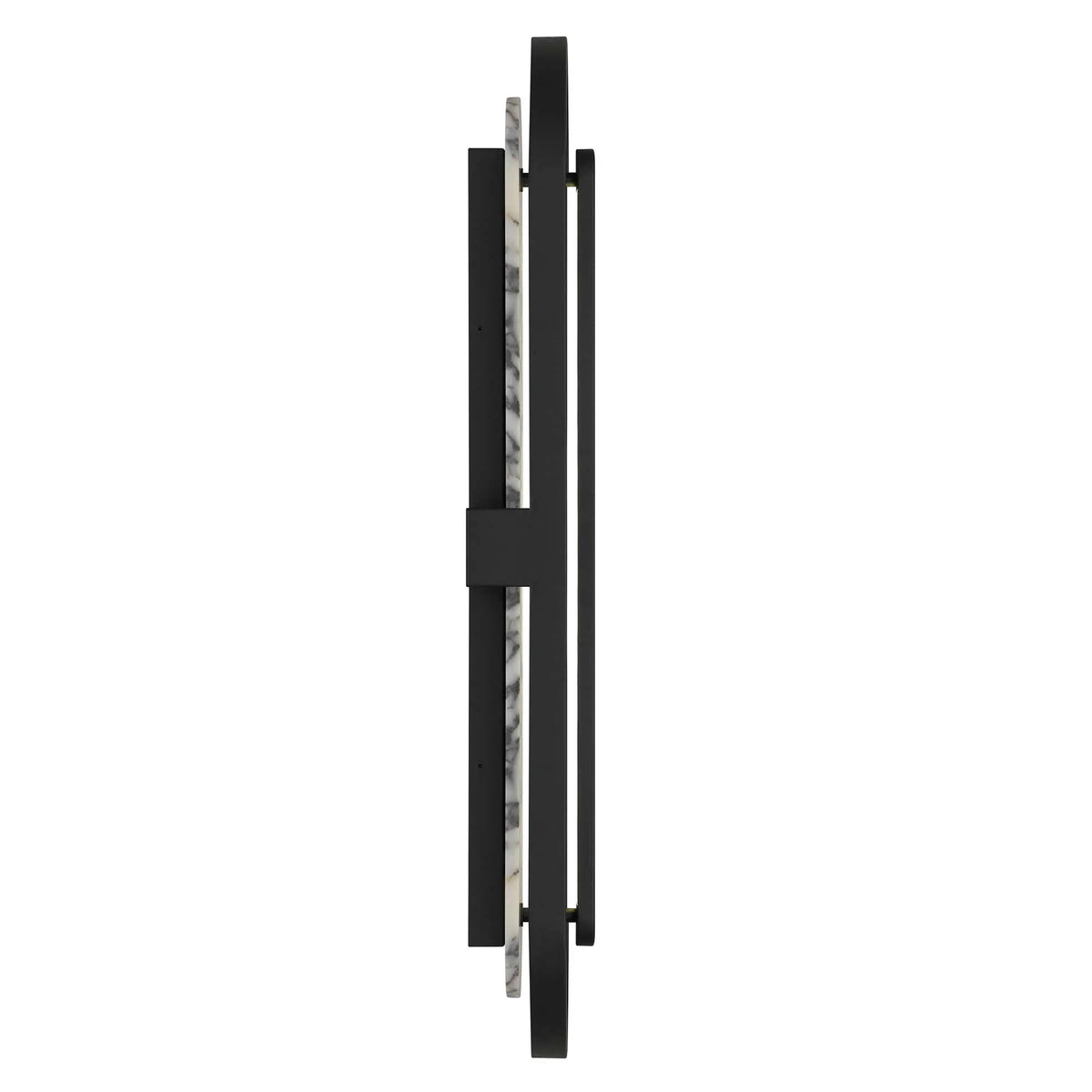 Alteck Roundabout 34-Inch Black 3-CCT LED Outdoor Wall Light - AW0127-3CCT-W-BK - Product Image 4