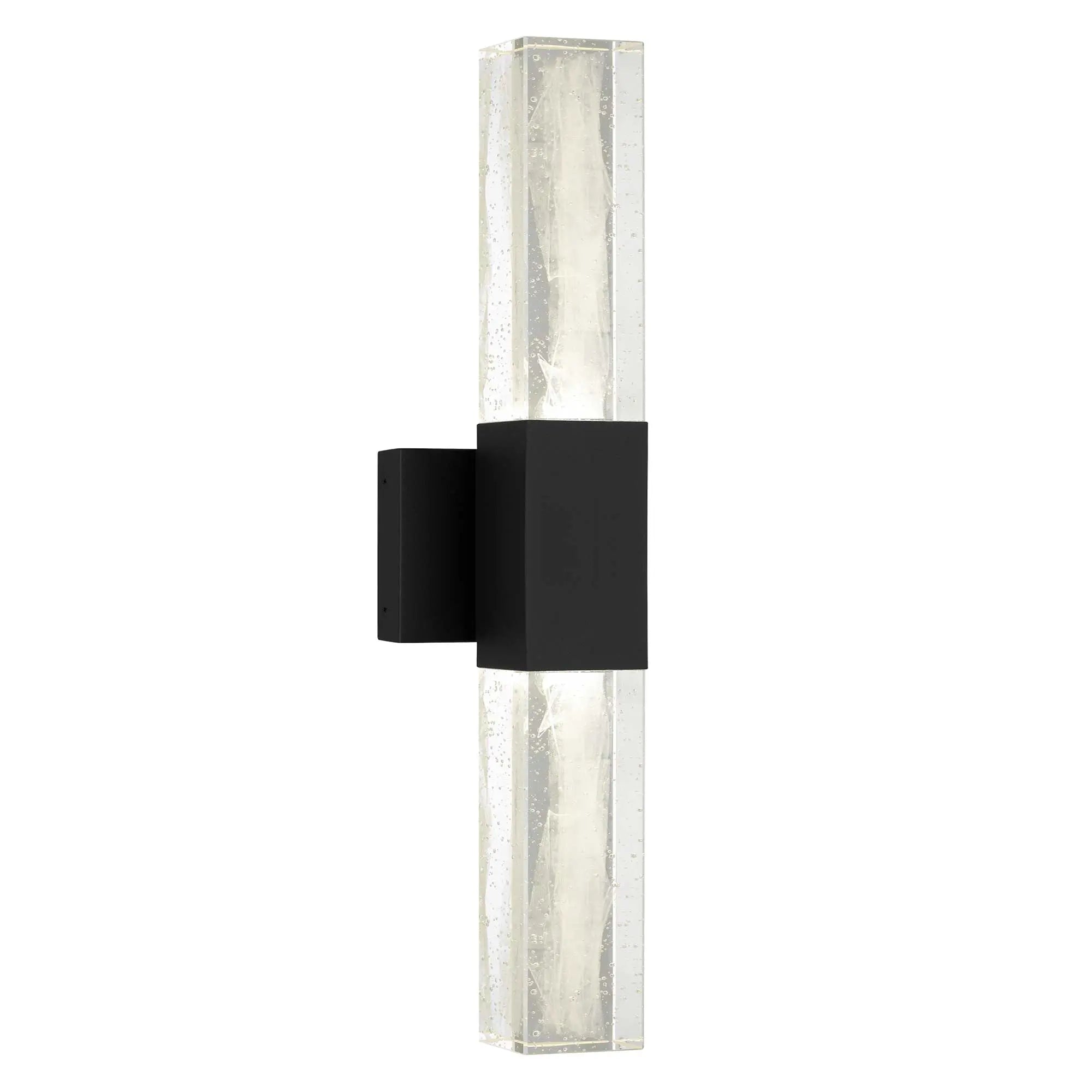 Alteck Folio 24-Inch Black 3-CCT LED Outdoor Wall Light - AW0129-3CCT-W-BK
