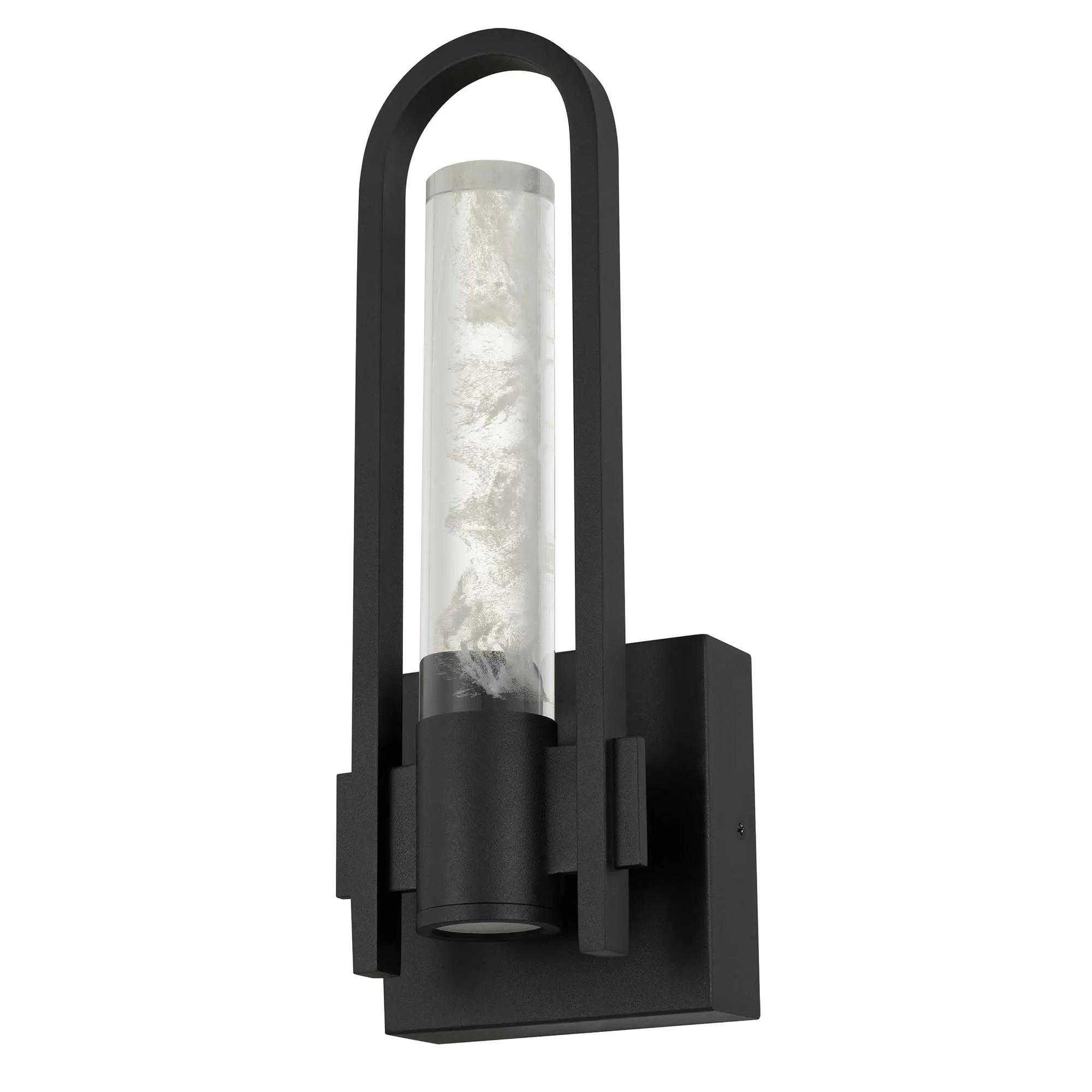 Alteck Arch 12.75-Inch Black 3-CCT LED Outdoor Wall Light - AW0131-3CCT-W-BK - Product Image 2