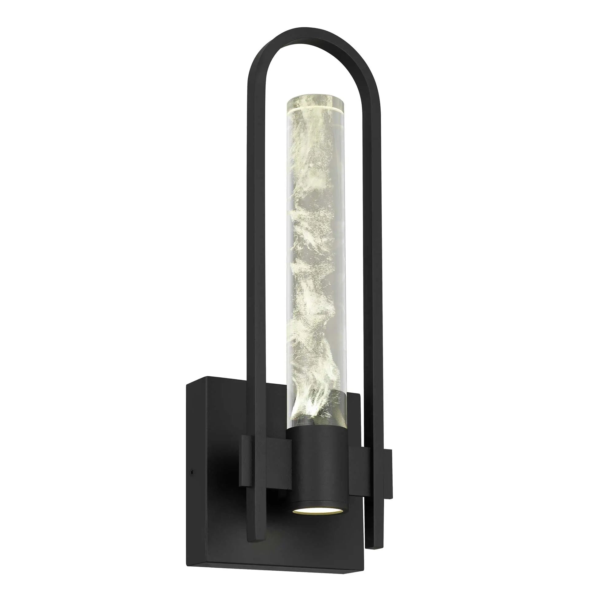 Alteck Arch 17.75-Inch Black 3-CCT LED Outdoor Wall Light - AW0132-3CCT-W-BK