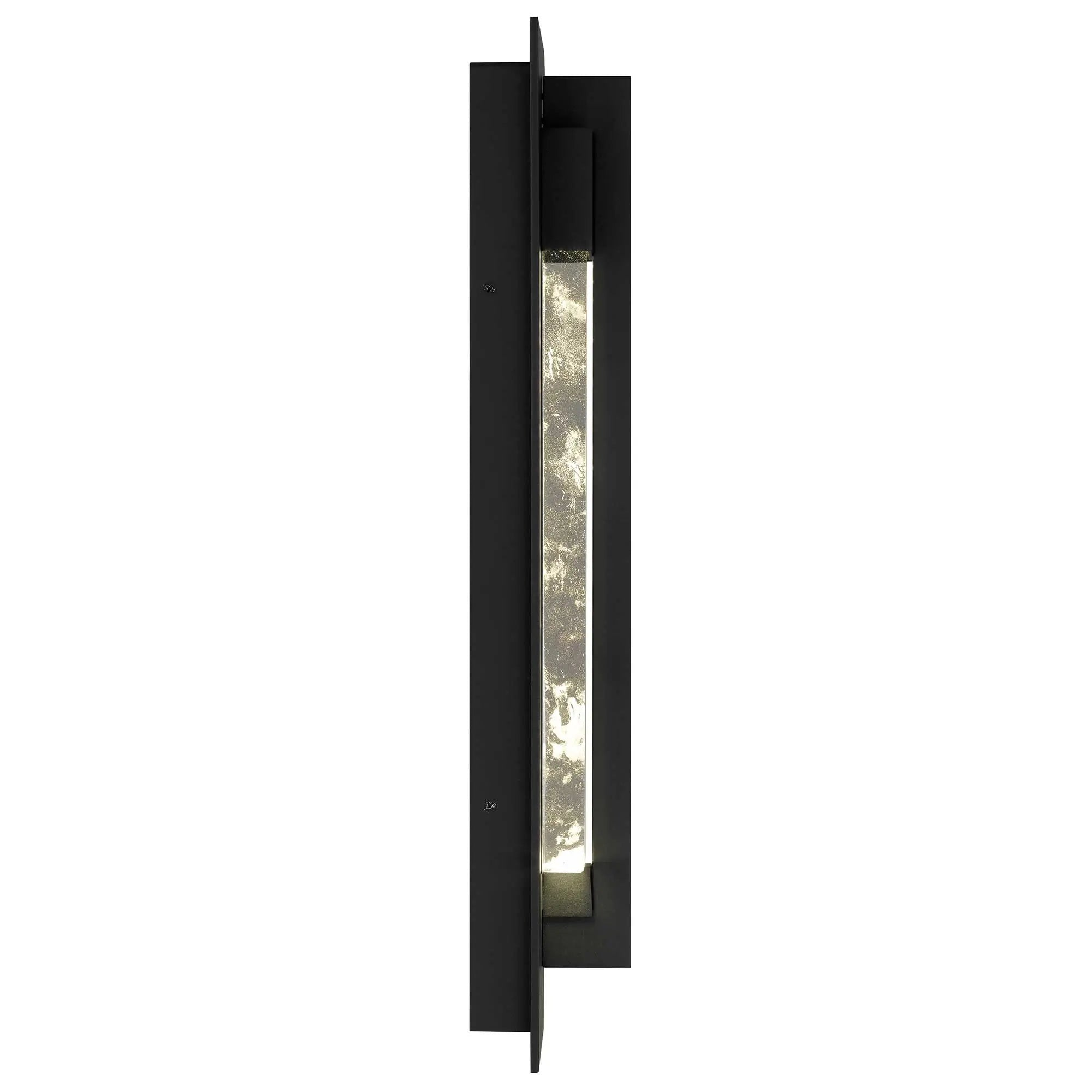 Alteck Rivera 20-Inch Black 3-CCT LED Outdoor Wall Light - AW0133-3CCT-W-BK - Product Image 4