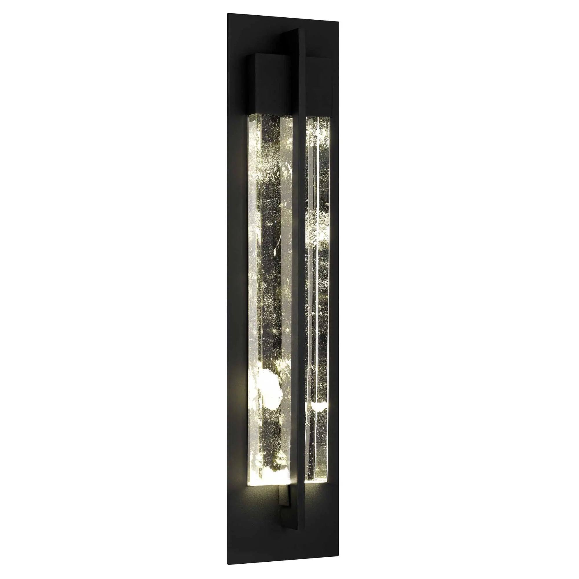 Alteck Rivera 26-Inch Black 3-CCT LED Outdoor Wall Light - AW0134-3CCT-W-BK