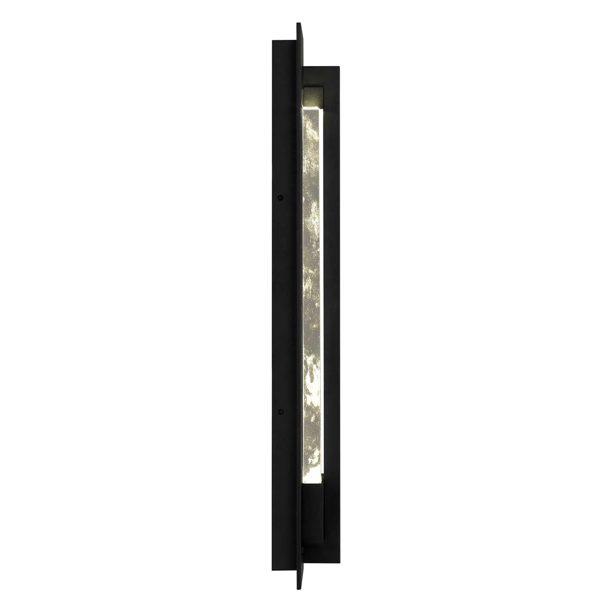 Alteck Rivera 26-Inch Black 3-CCT LED Outdoor Wall Light - AW0134-3CCT-W-BK - Product Image 4