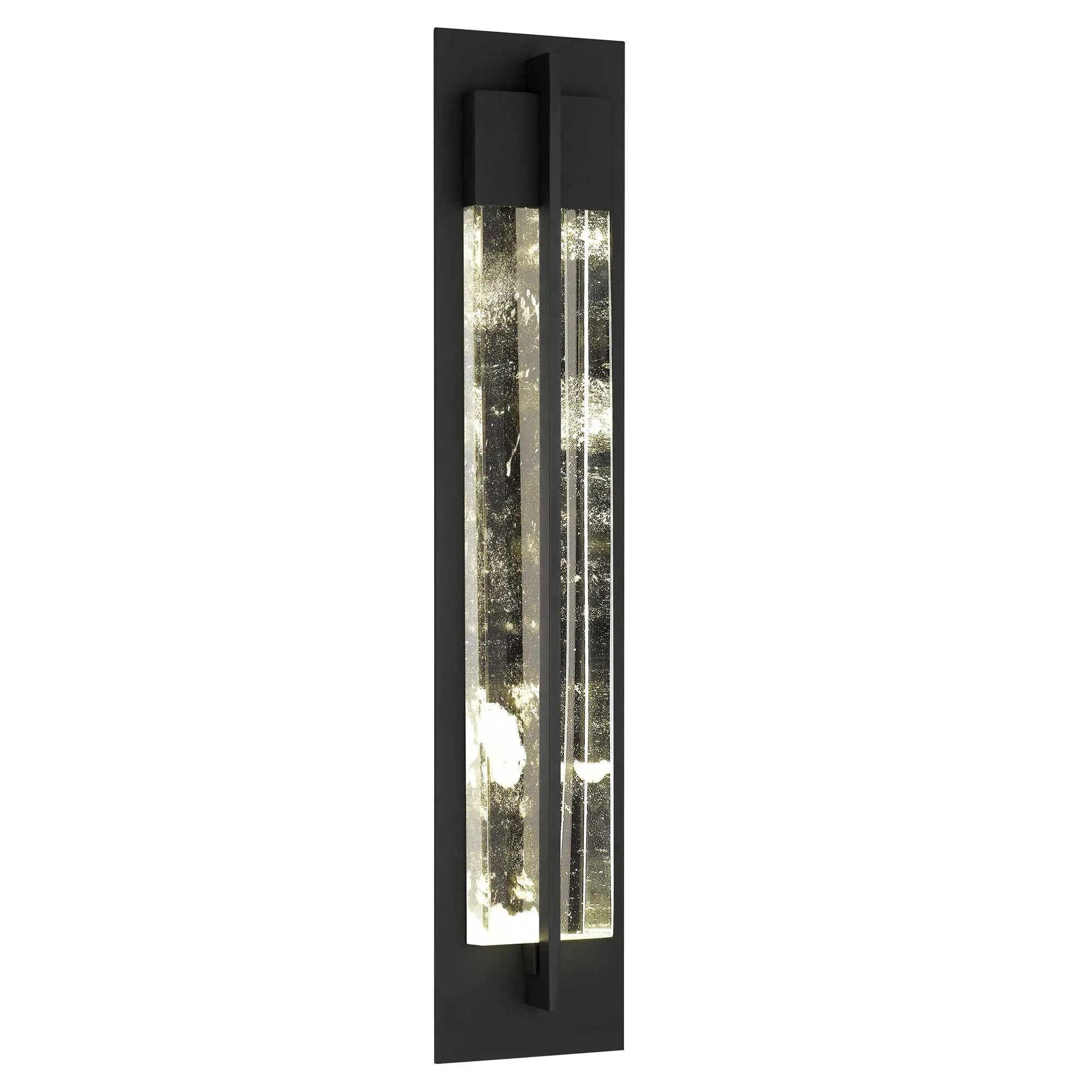 Alteck Rivera 32-Inch Black 3-CCT LED Outdoor Wall Light - AW0135-3CCT-W-BK