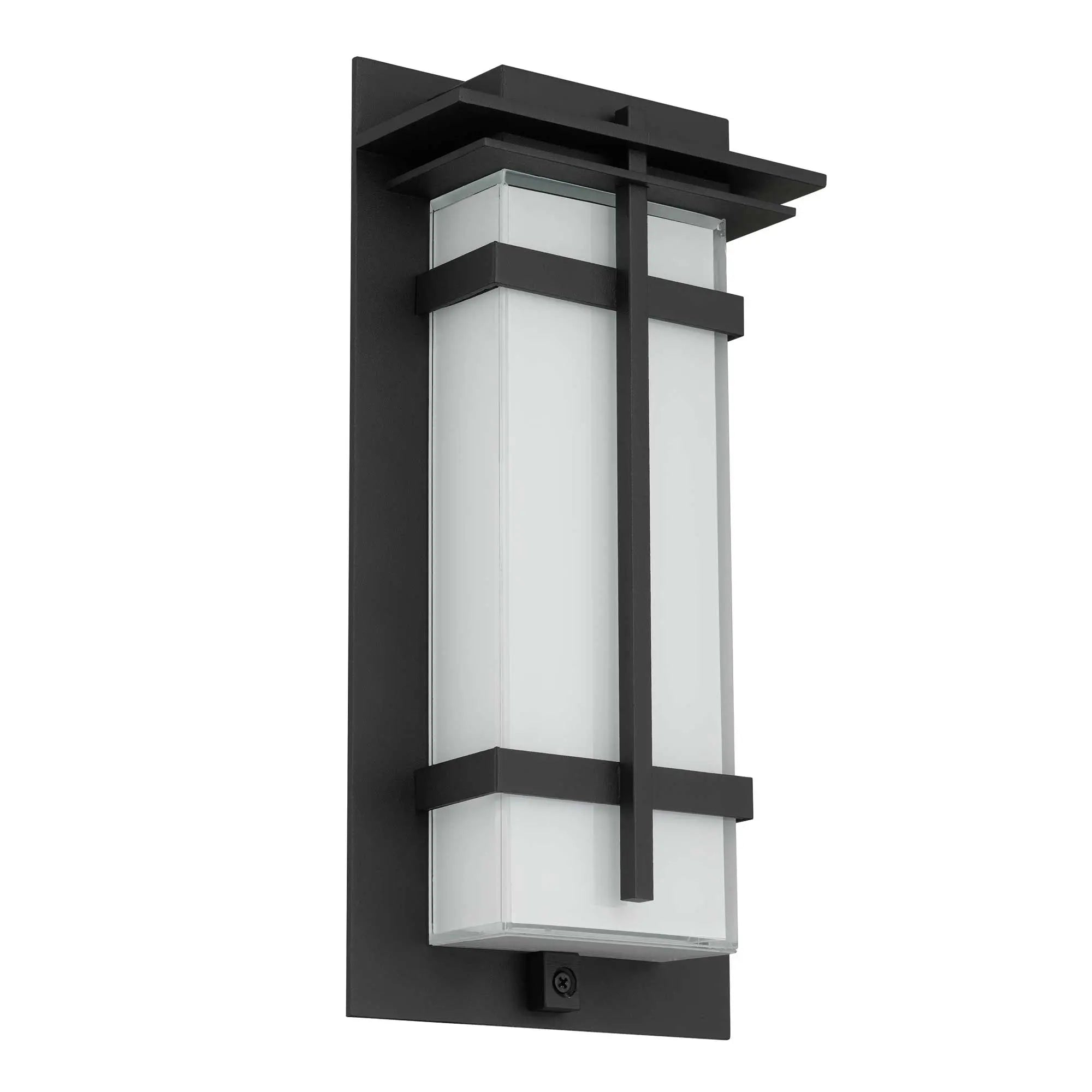Alteck Frank 13.5-Inch Black 3-CCT LED Outdoor Wall Light - AW0136-3CCT-W-BK - Product Image 2