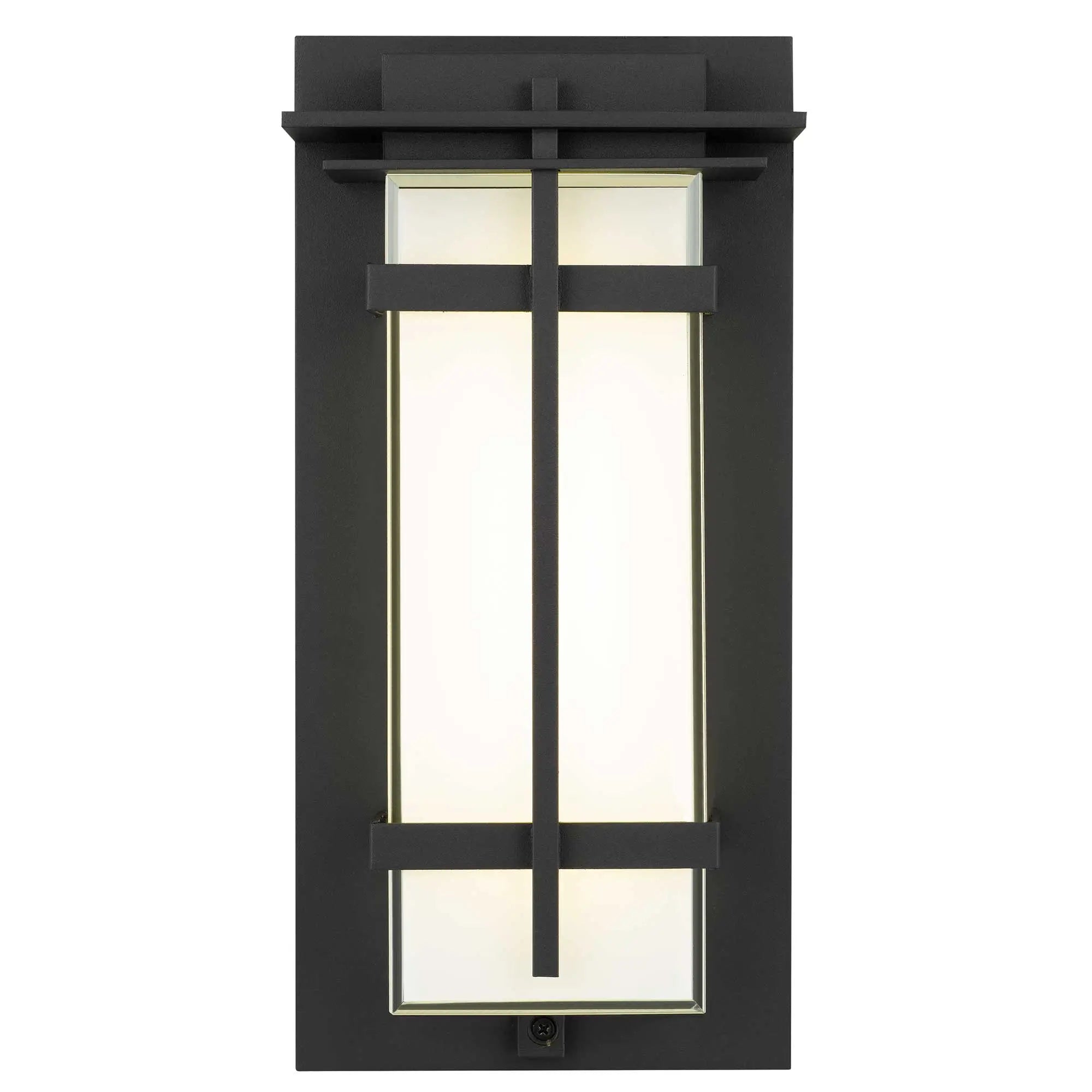 Alteck Frank 13.5-Inch Black 3-CCT LED Outdoor Wall Light - AW0136-3CCT-W-BK - Product Image 3
