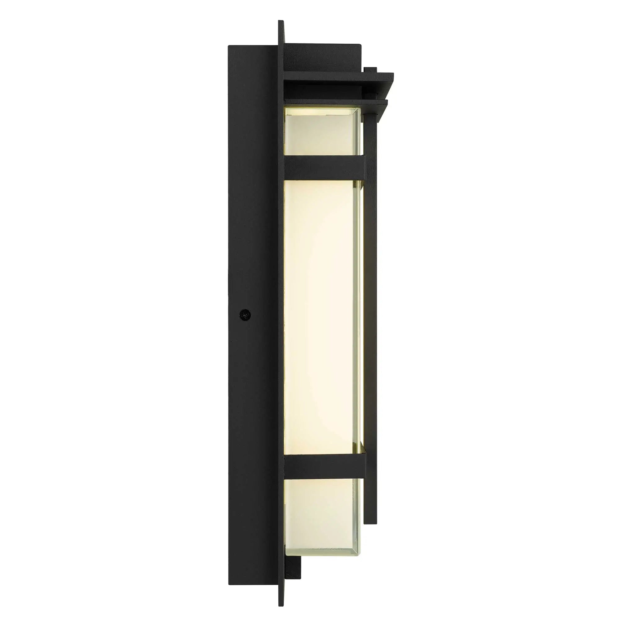 Alteck Frank 13.5-Inch Black 3-CCT LED Outdoor Wall Light - AW0136-3CCT-W-BK - Product Image 4