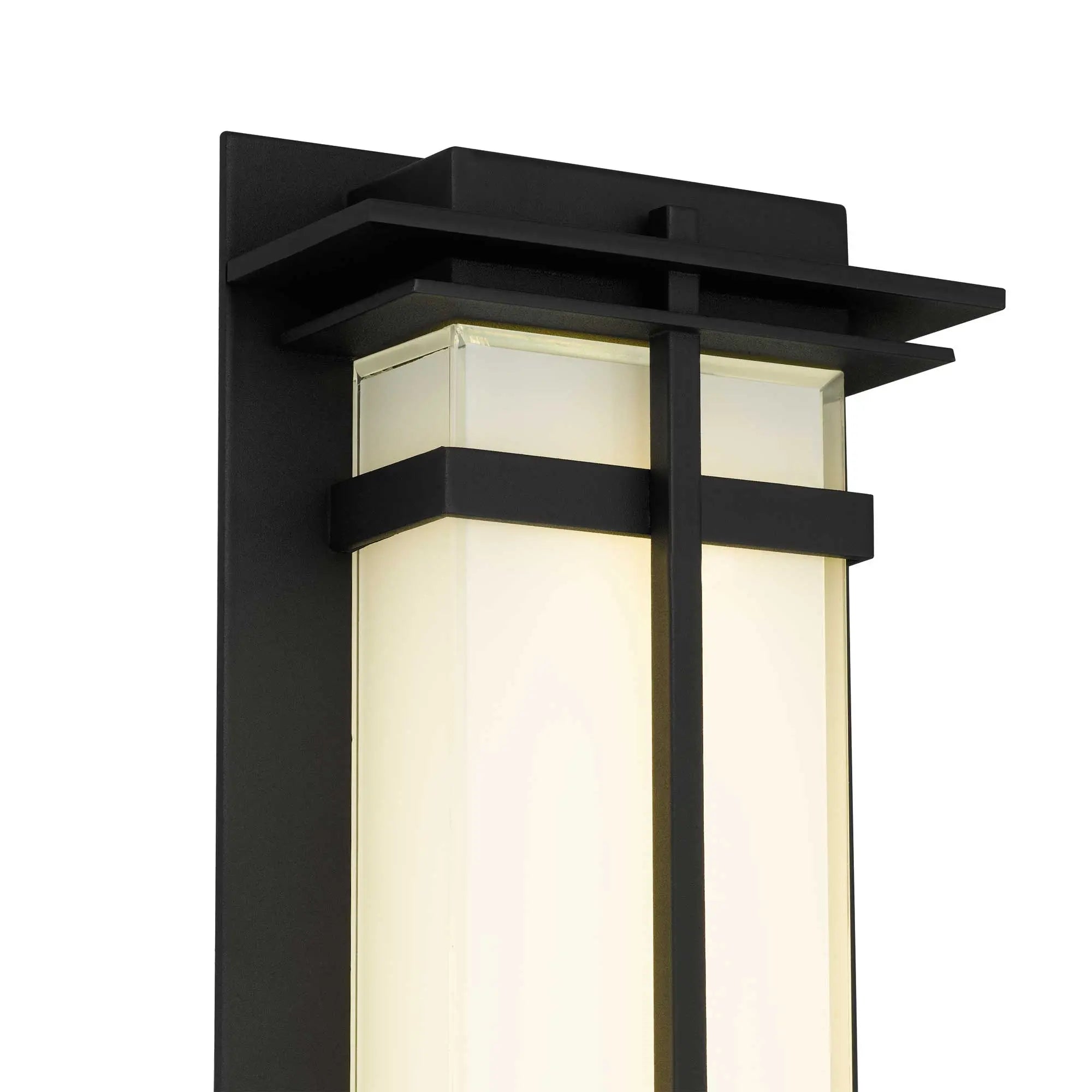 Alteck Frank 18-Inch Black 3-CCT LED Outdoor Wall Light - AW0137-3CCT-W-BK - Product Image 5