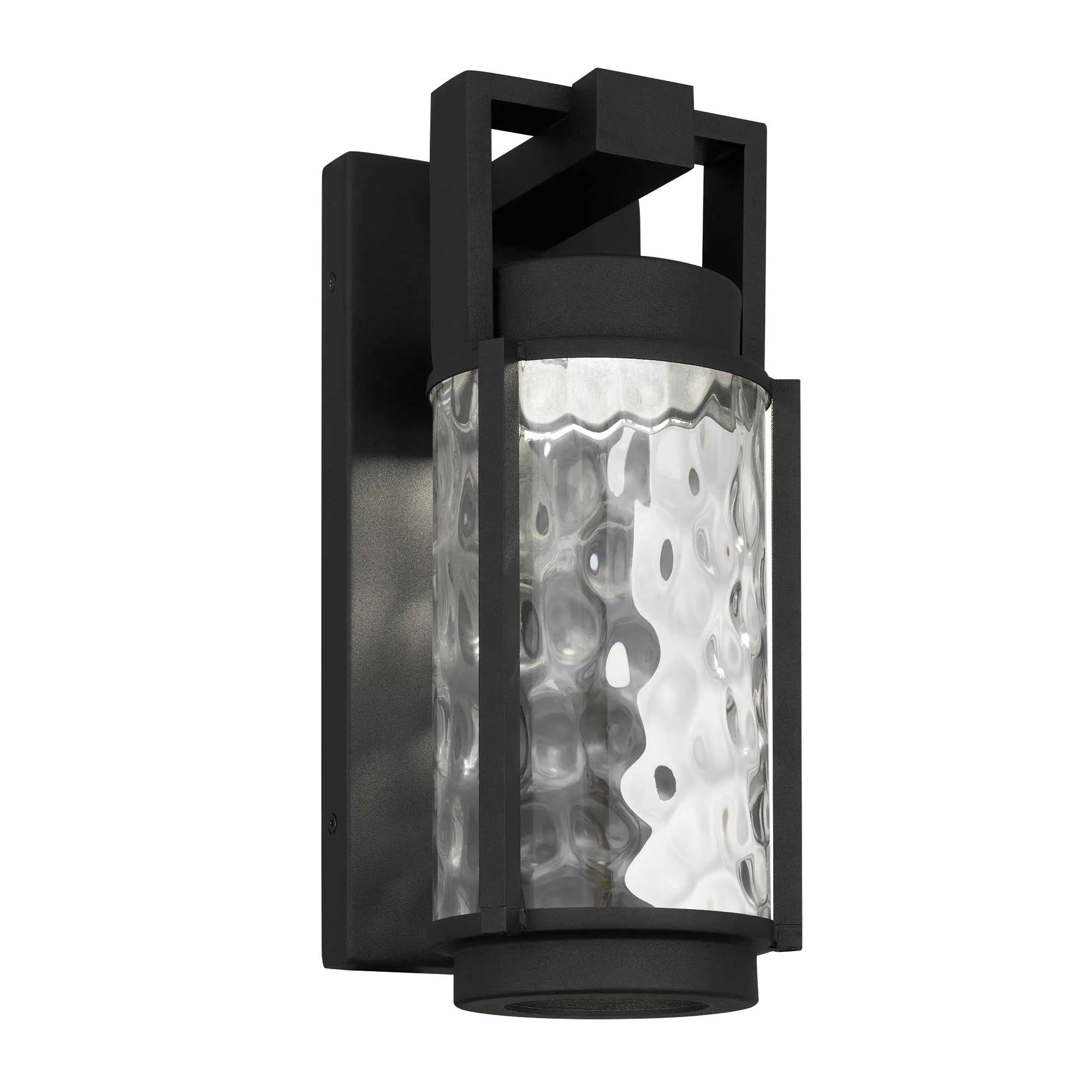 Alteck Winston 12.875-Inch Black 3-CCT LED Outdoor Wall Light - AW0140-3CCT-W-BK