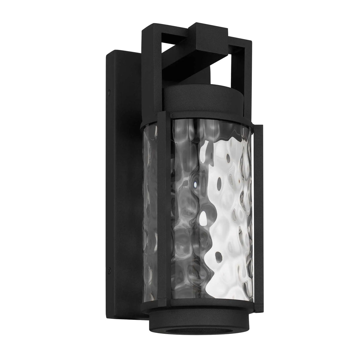 Alteck Winston 12.875-Inch Black 3-CCT LED Outdoor Wall Light - AW0140-3CCT-W-BK - Product Image 2