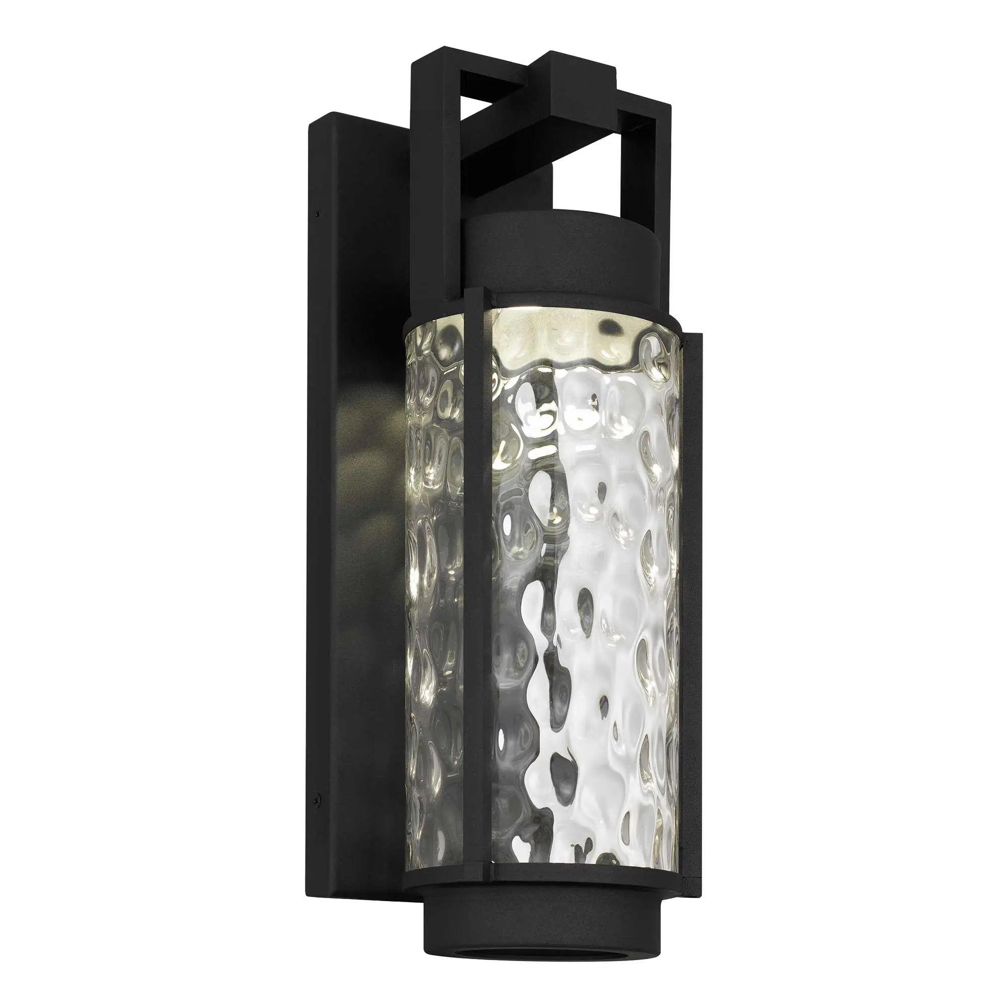 Alteck Winston 17-Inch Black 3-CCT LED Outdoor Wall Light - AW0141-3CCT-W-BK
