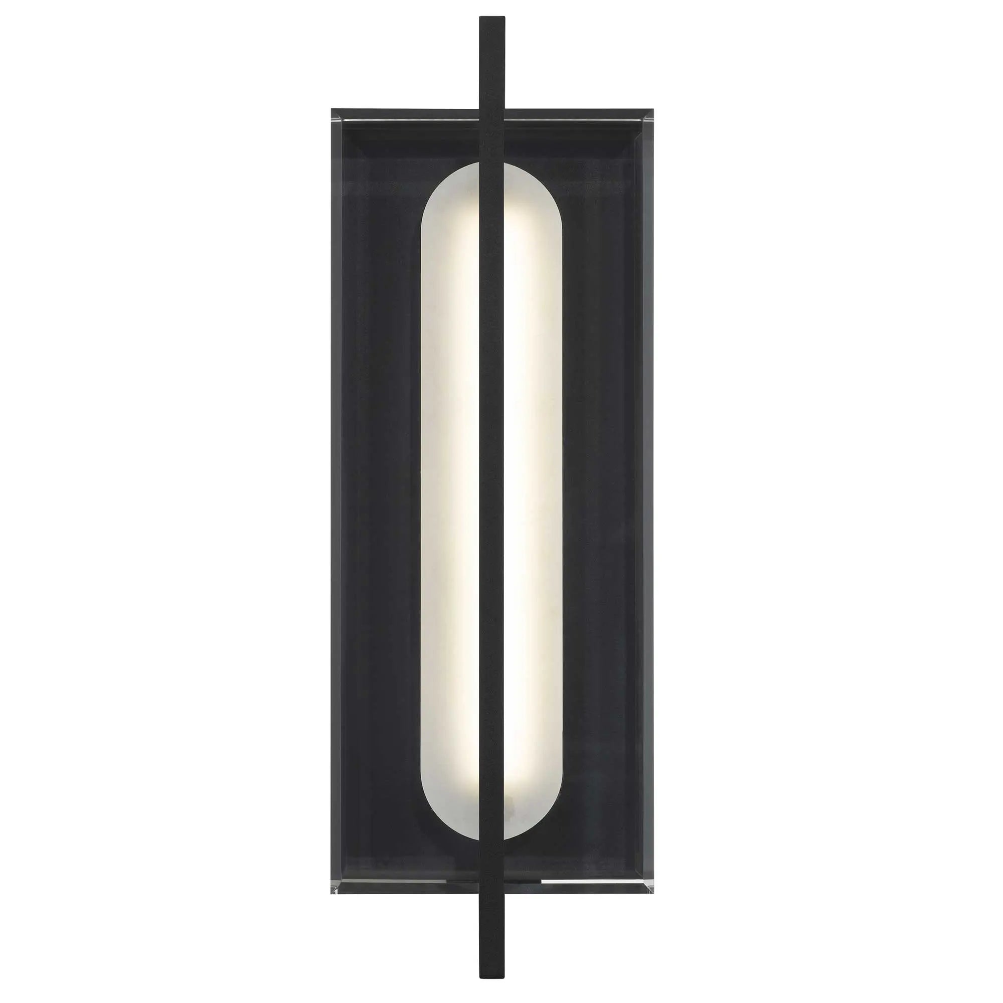 Alteck Avani 14.625-Inch Black 3-CCT LED Outdoor Wall Light - AW0143-3CCT-W-BK - Product Image 3