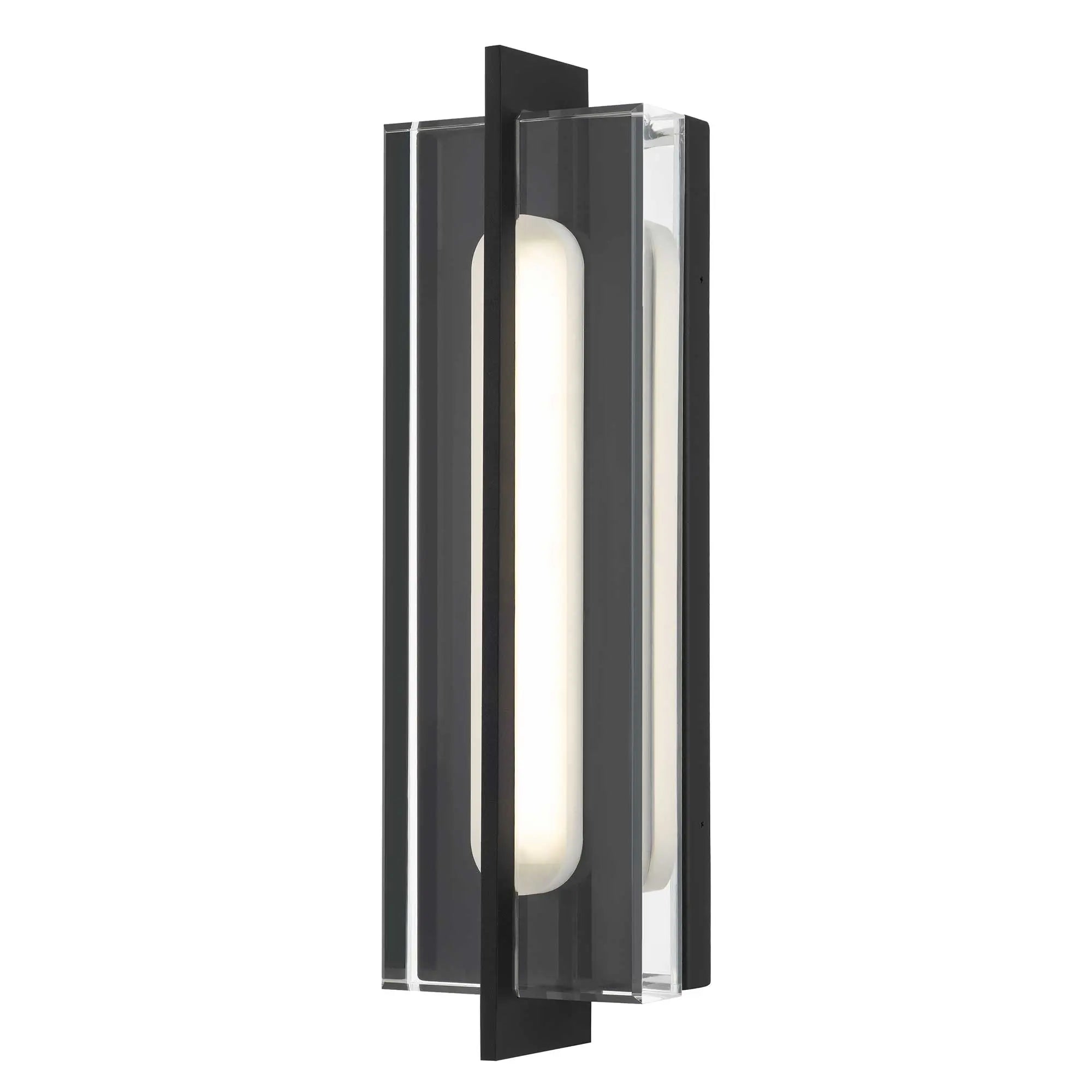 Alteck Avani 20-Inch Black 3-CCT LED Outdoor Wall Light - AW0144-3CCT-W-BK