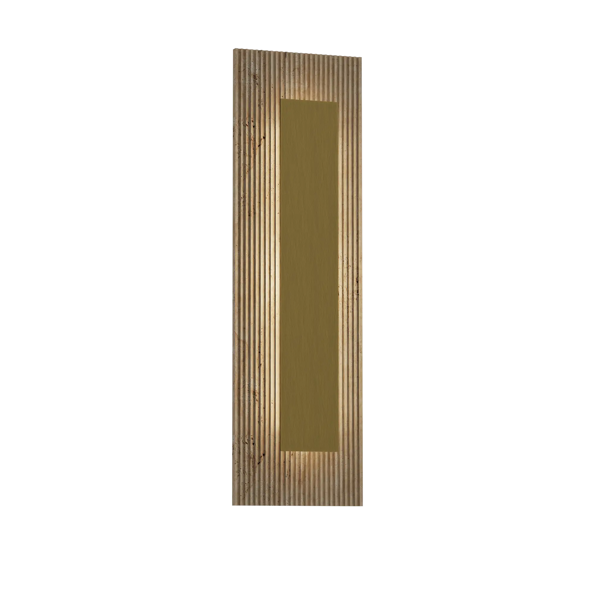 Alteck Abby 30-Inch Painted Antique Brass LED Outdoor Wall Light - AW0153-5CCT-W-PAB