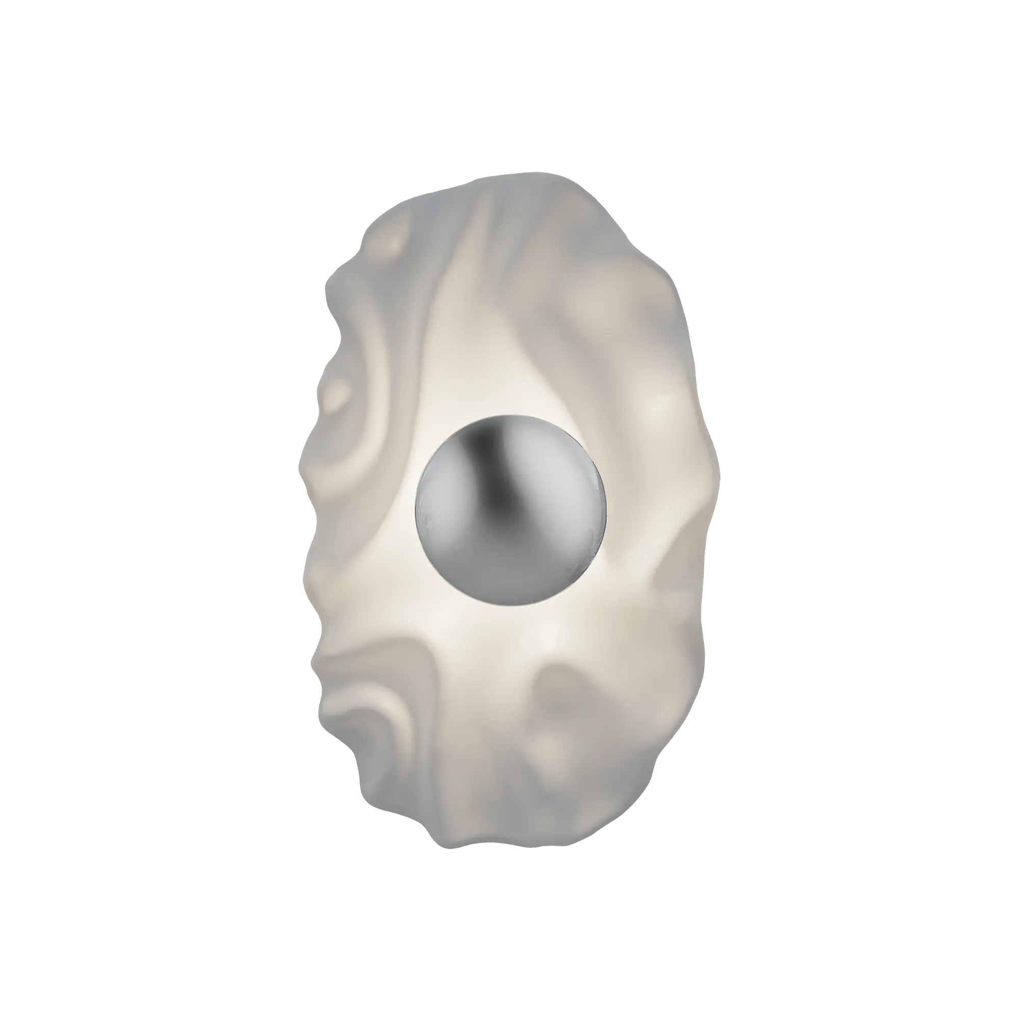 Alteck Blossom 16-Inch White LED Outdoor Wall Light - AW0159-5CCT-W-WH