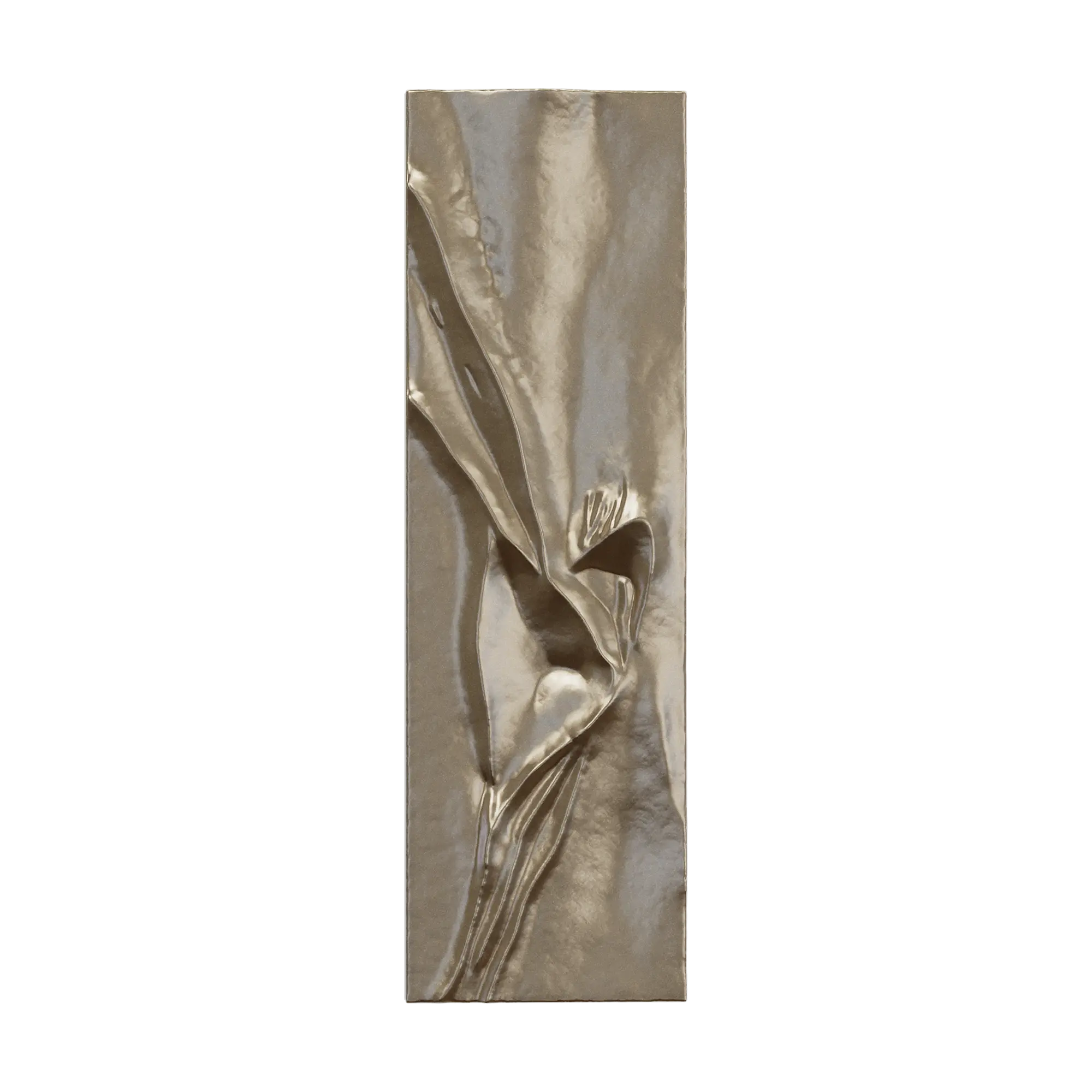 Alteck Chisel 26-Inch Painted Washed Brass LED Outdoor Wall Light - AW0160-5CCT-W-PWB