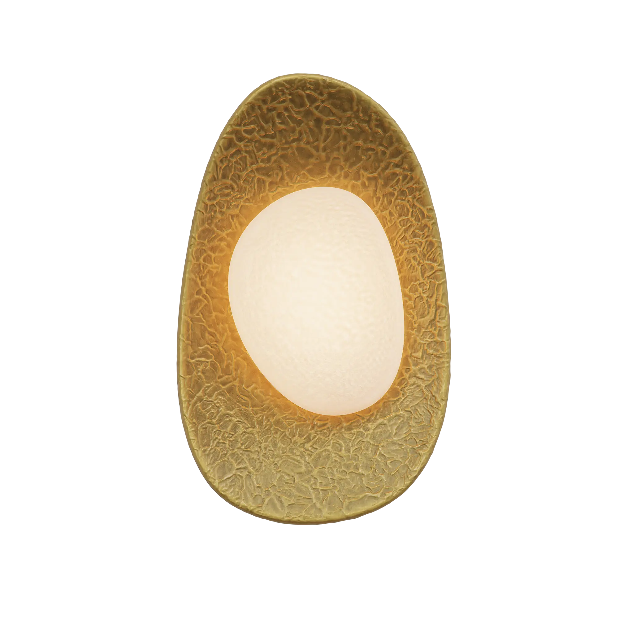 Alteck Organic 13.5-Inch Painted Antique Brass LED Outdoor Wall Light - AW0168-5CCT-W-PAB