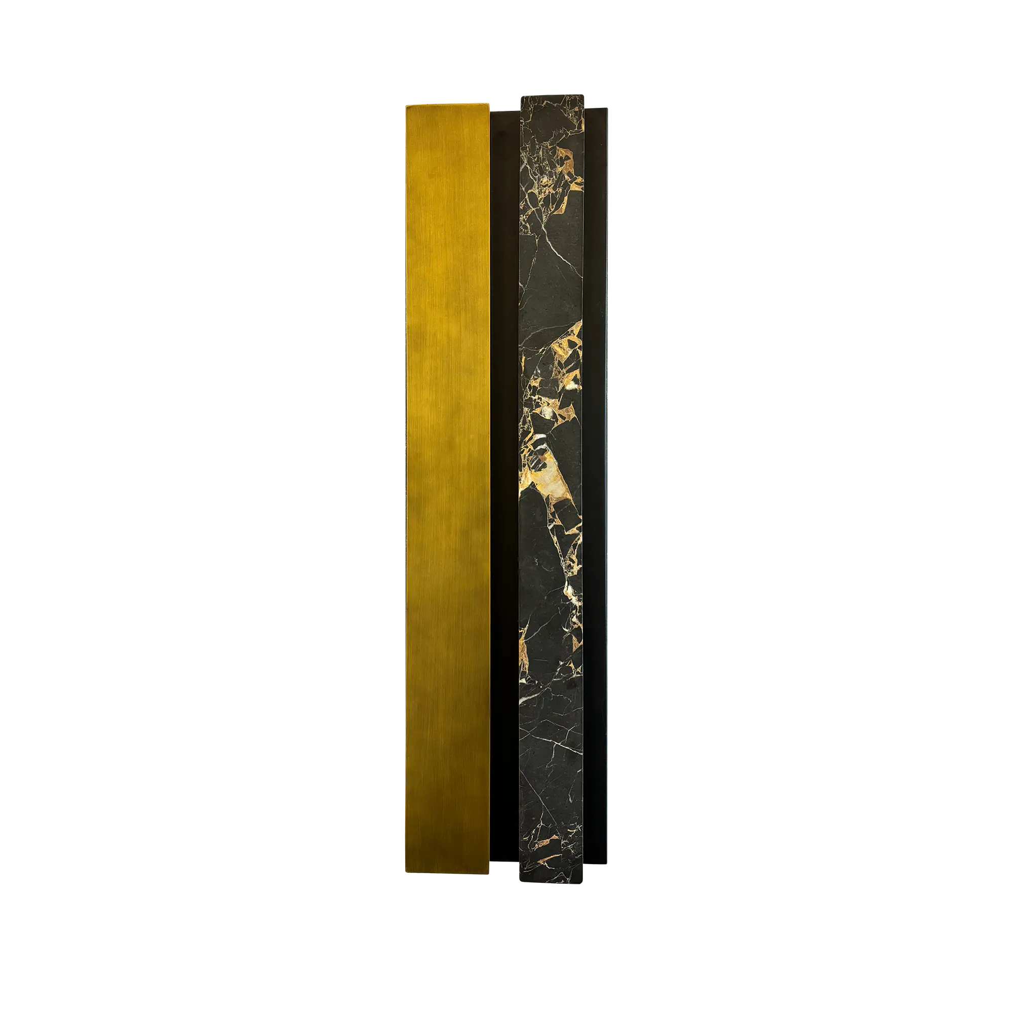 Alteck Paris 32-Inch Painted Antique Brass LED Outdoor Wall Light - AW0171-5CCT-W-PAB
