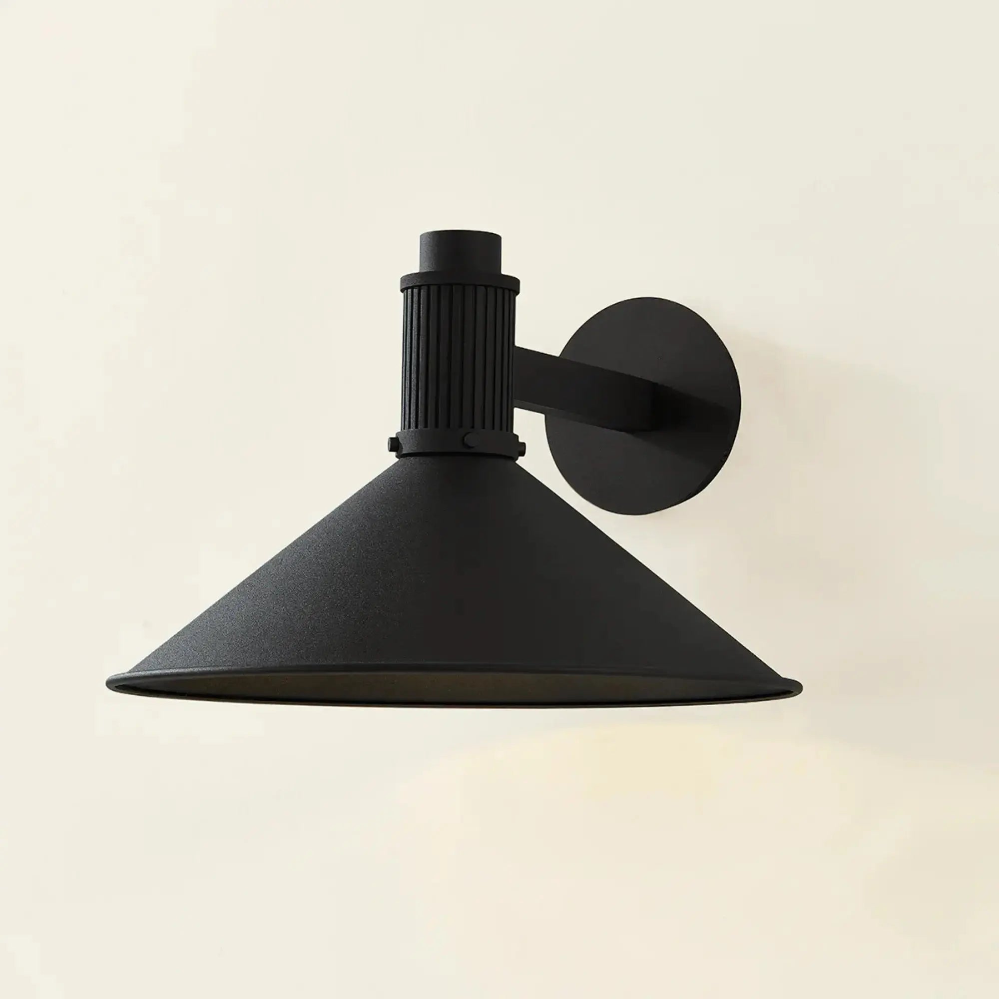 Troy Lighting Elani 10.5-Inch Outdoor Wall Sconce - Texture Black - Wet Rated - B1410-TBK Troy Lighting