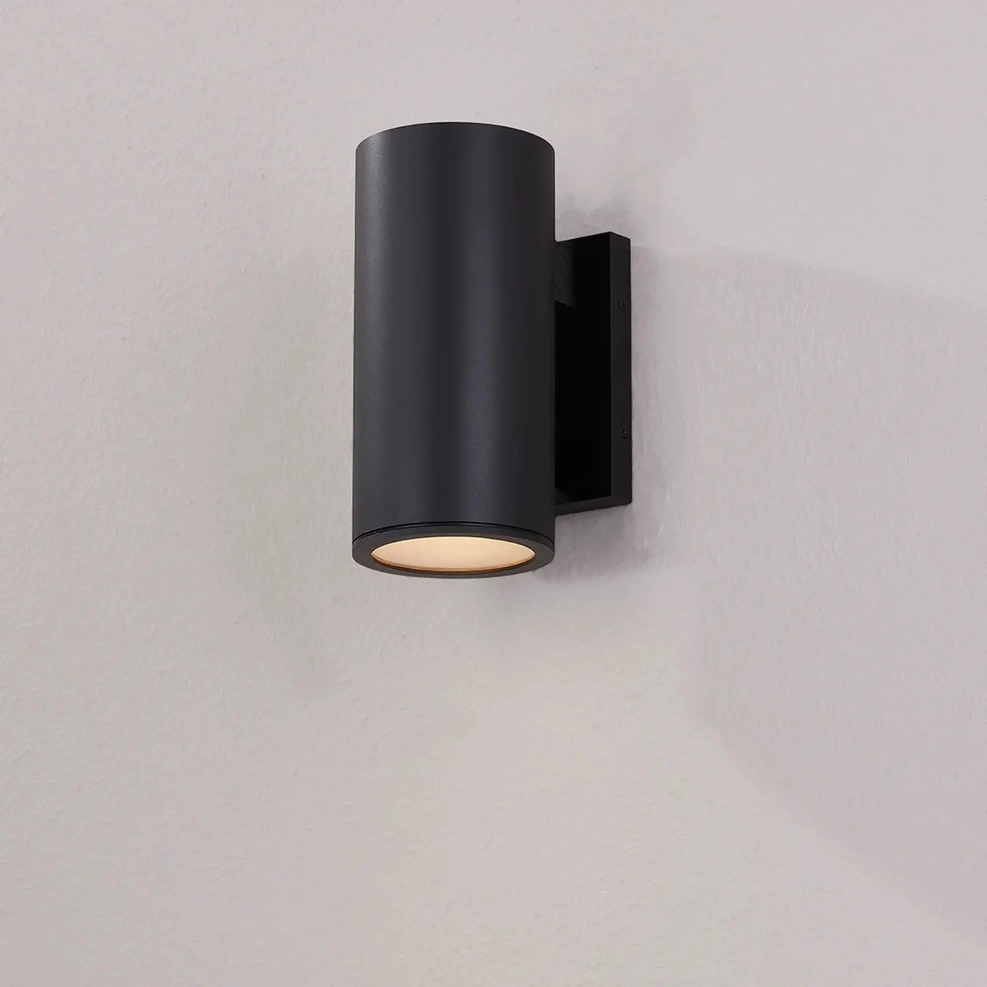 Troy Lighting Perry 9-Inch Outdoor Wall Sconce - Texture Black - Wet Rated - B2309-TBK Troy Lighting
