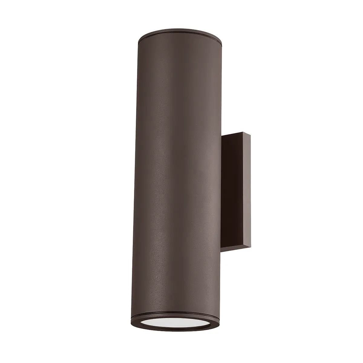 Perry Exterior Wall Sconce - Textured Bronze - 14.5" H