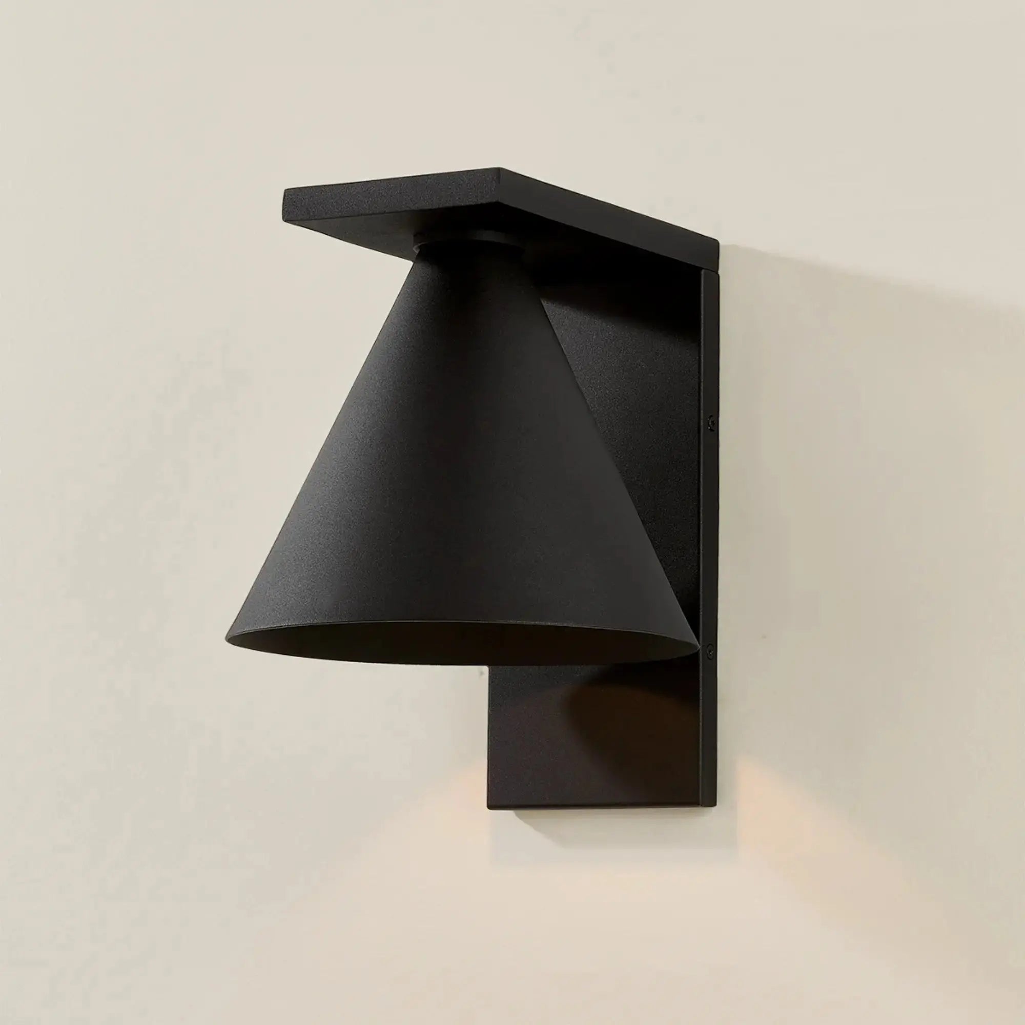 Troy Lighting Sean 8.75-Inch Outdoor Wall Sconce - Texture Black - Wet Rated - B3909-TBK Troy Lighting
