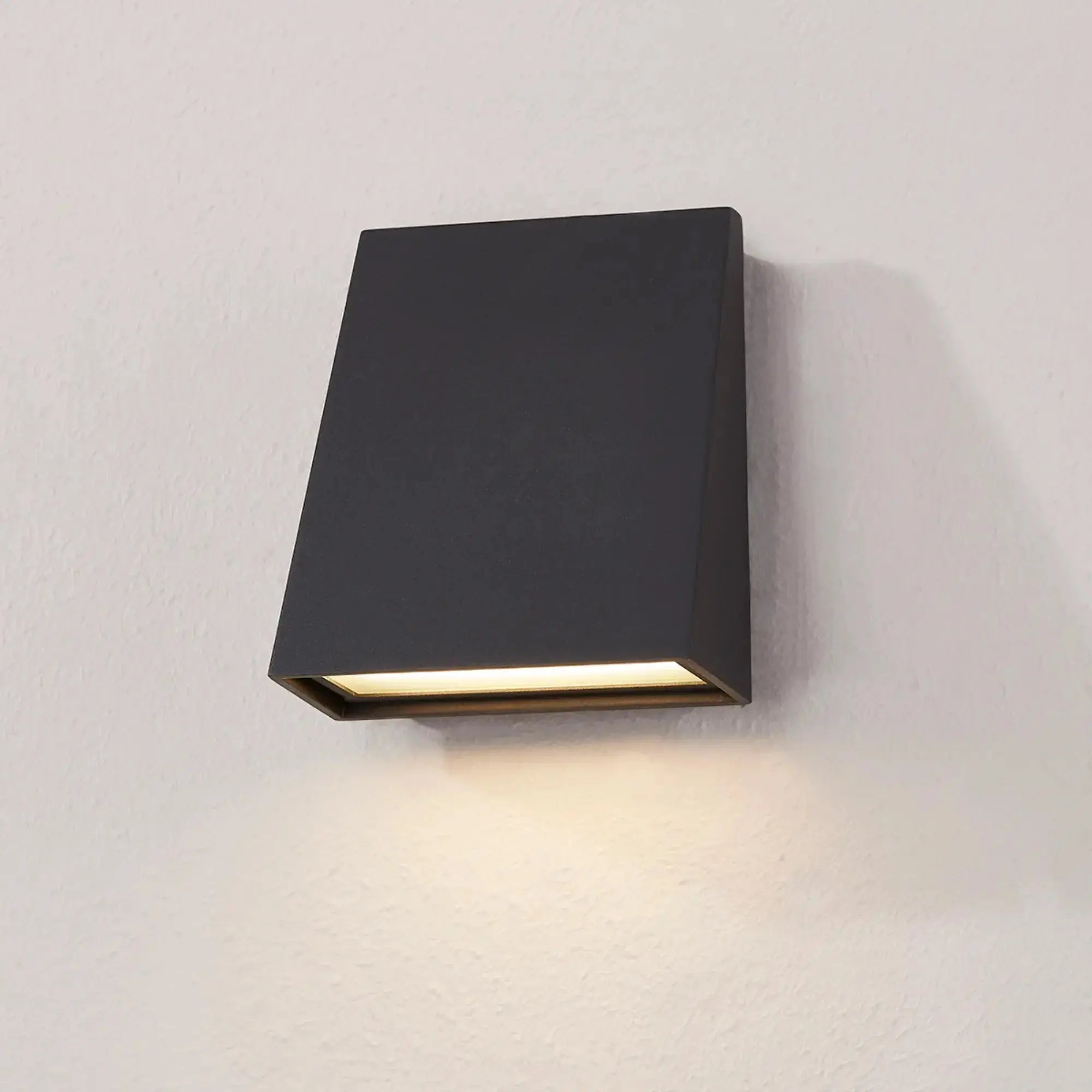 Troy Lighting Roy 7-Inch Outdoor Wall Sconce - Texture Black - Wet Rated - B6507-TBK Troy Lighting