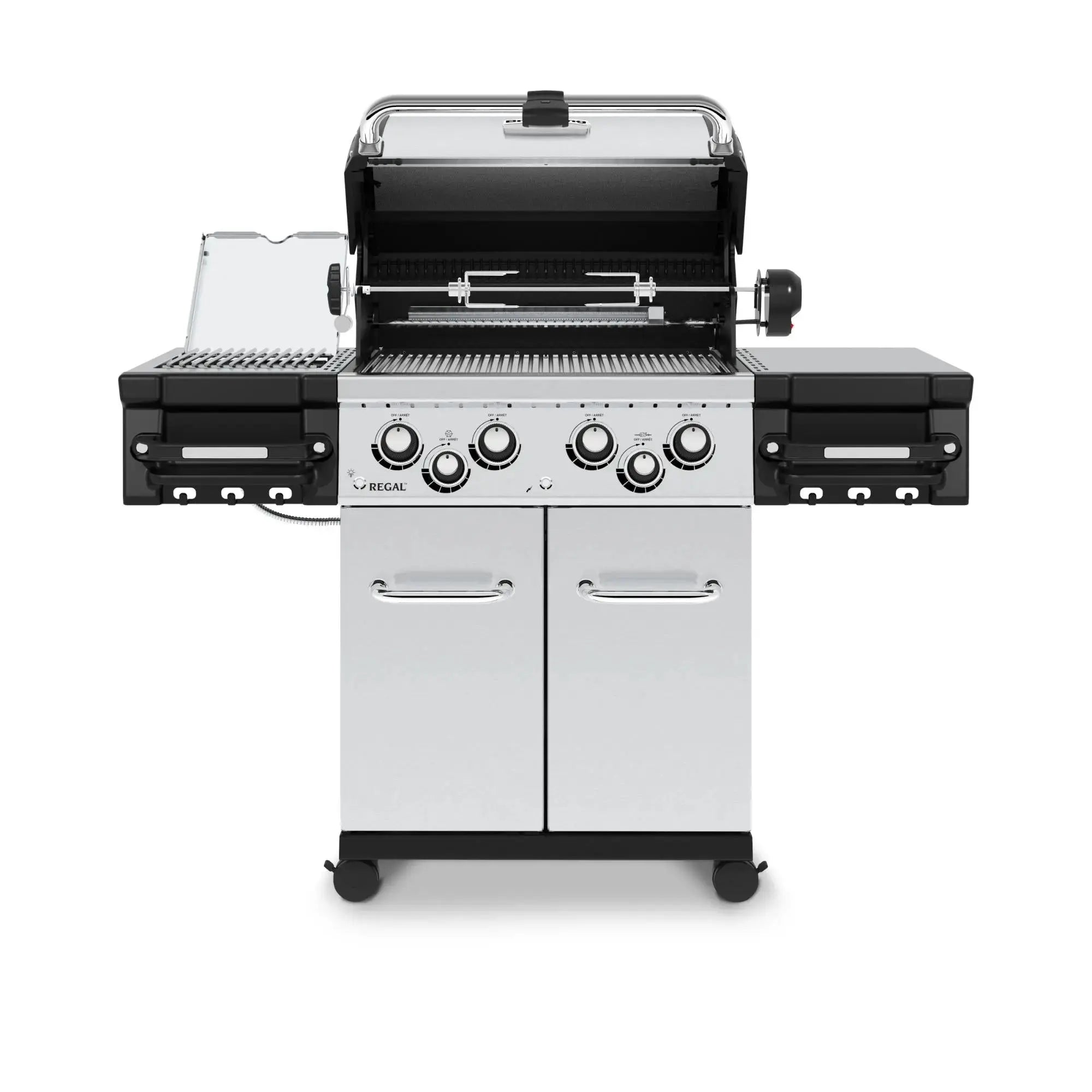 Broil King Regal S 490 Pro IR Propane Grill With Infrared Side Burner & Rotisserie – 956944 Broil King