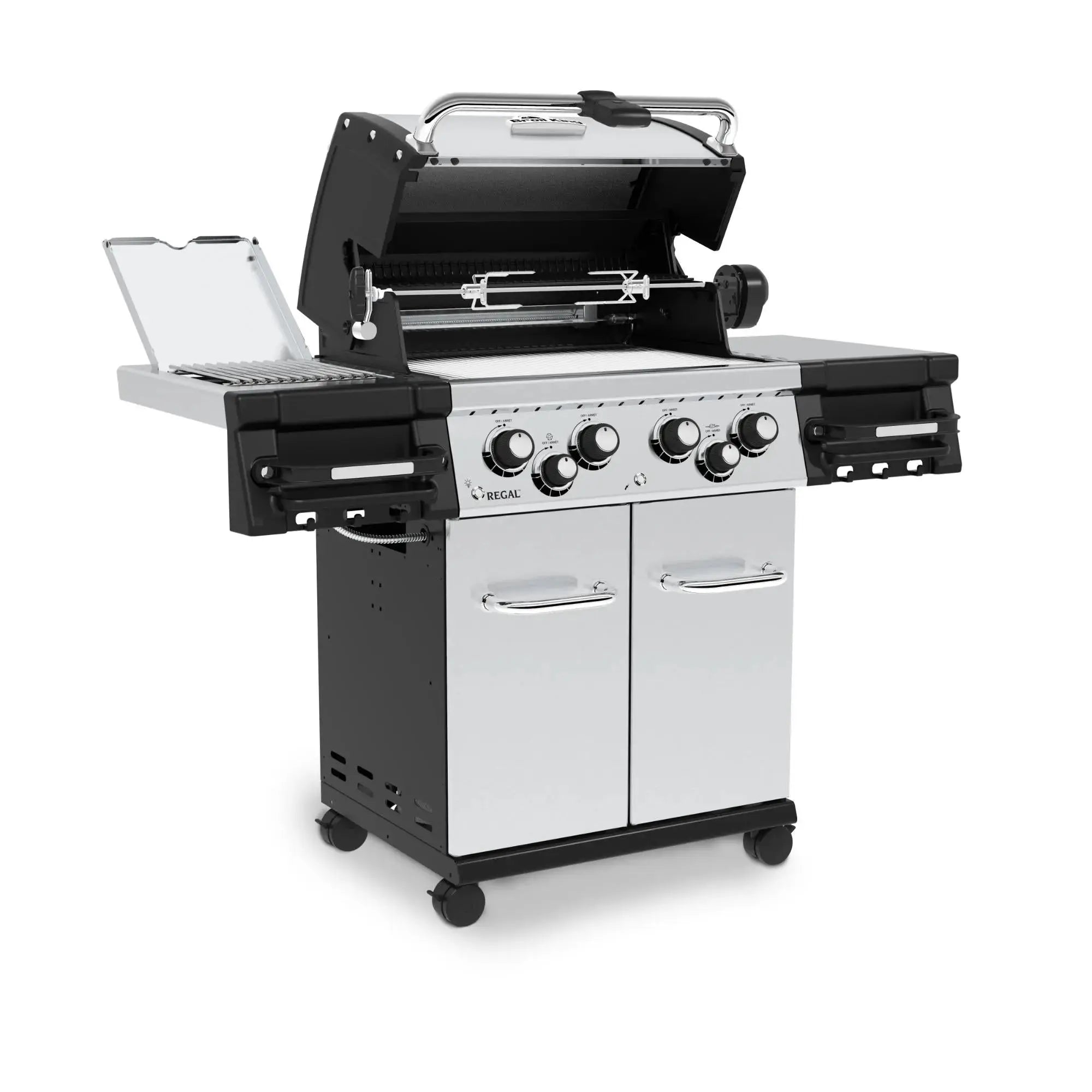 Broil King Regal S 490 Pro IR Propane Grill With Infrared Side Burner & Rotisserie – 956944 Broil King