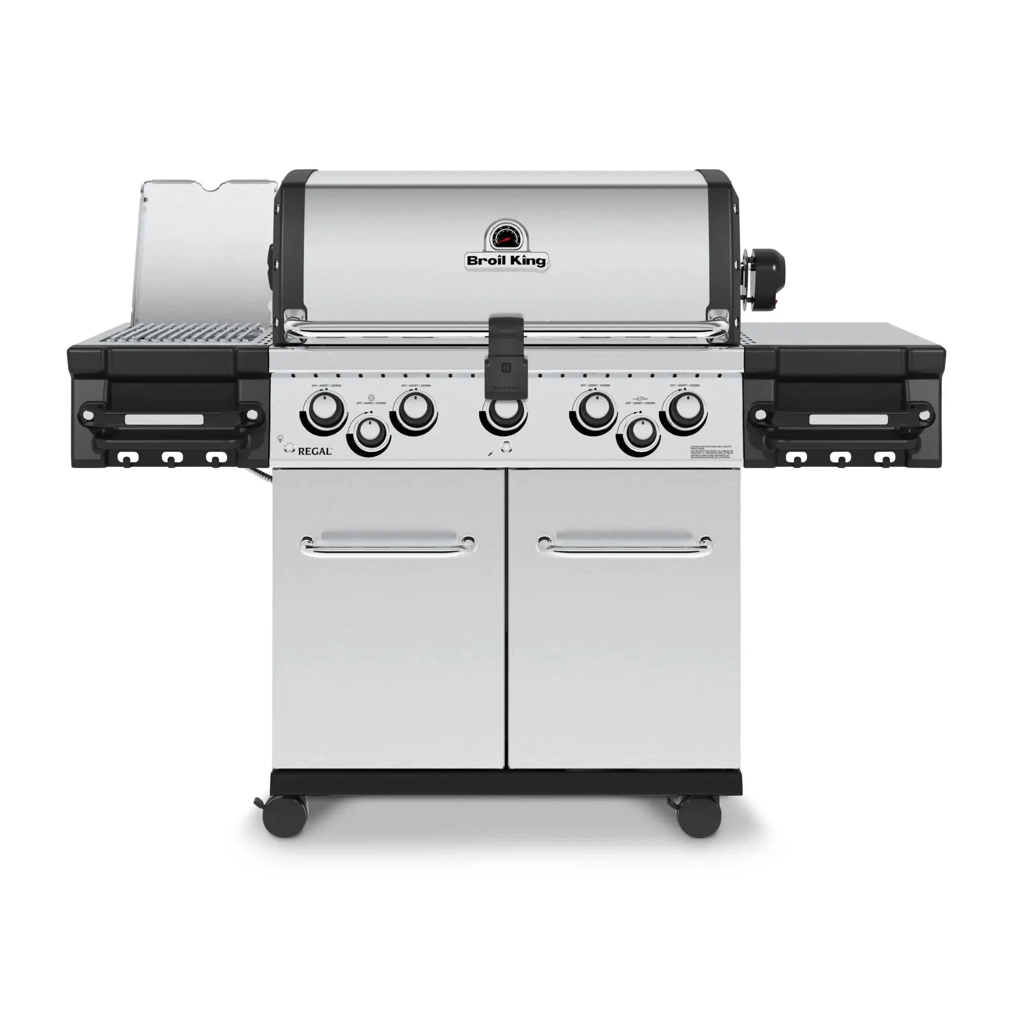 Broil King Regal S 590 Pro IR 5-Burner Gas Grill with Infrared Side Burner & Rotisserie Broil King