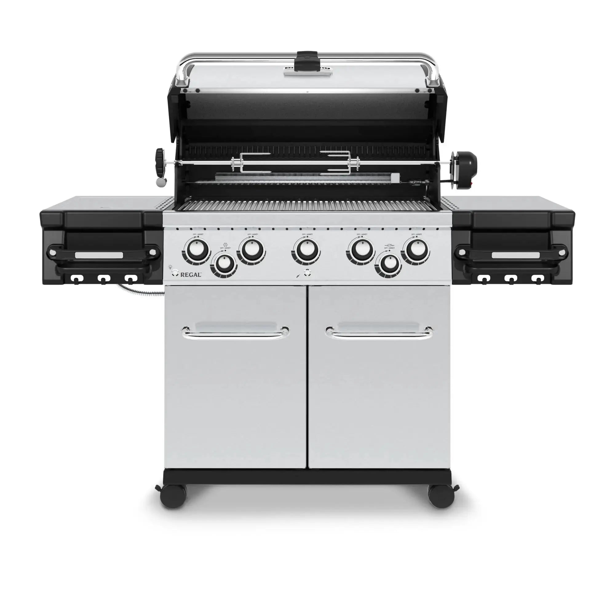 Broil King Regal S 590 Pro Propane Grill With Rotisserie & Side Burner – 958344 Broil King