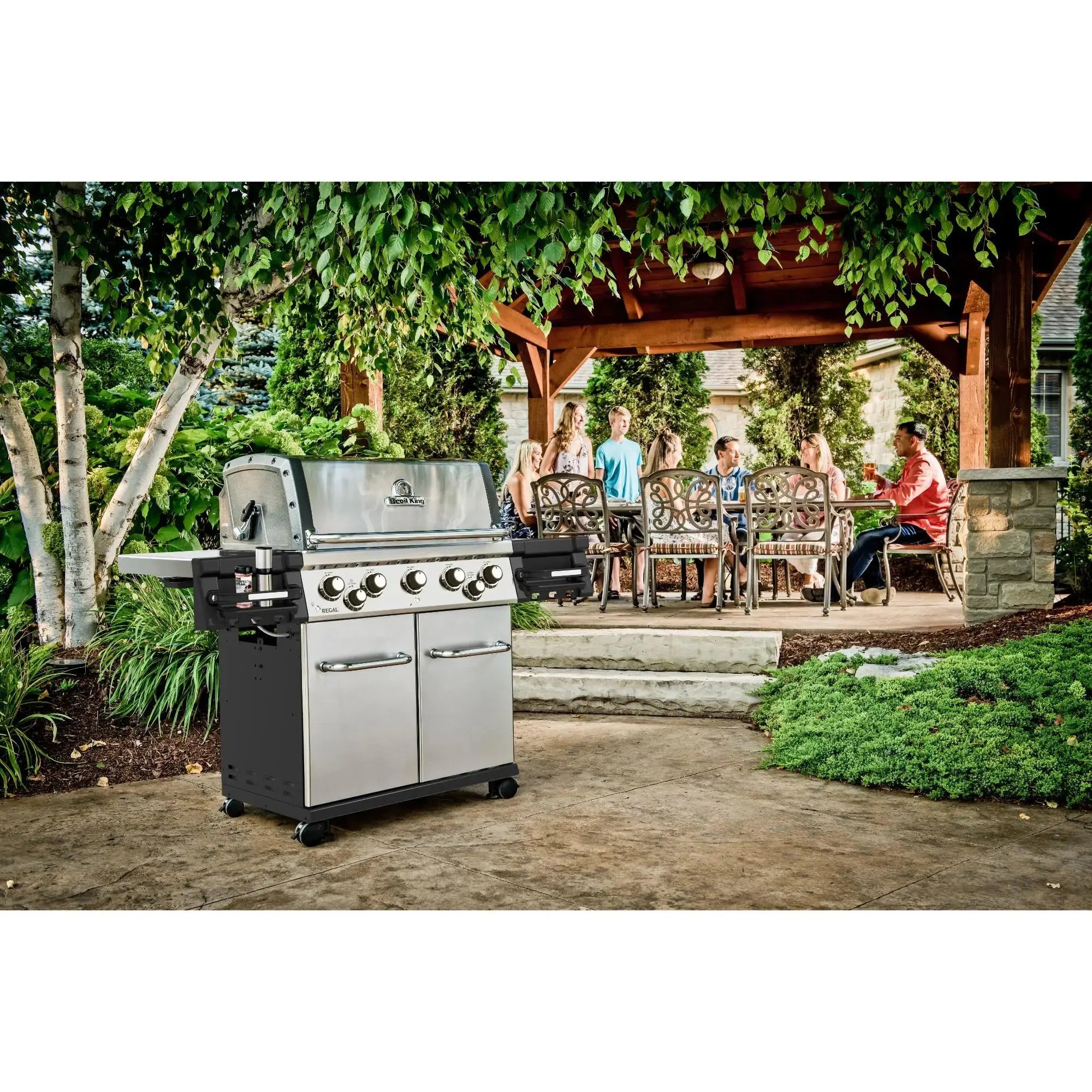 Broil King Regal S 590 Pro Propane Grill With Rotisserie & Side Burner – 958344 Broil King