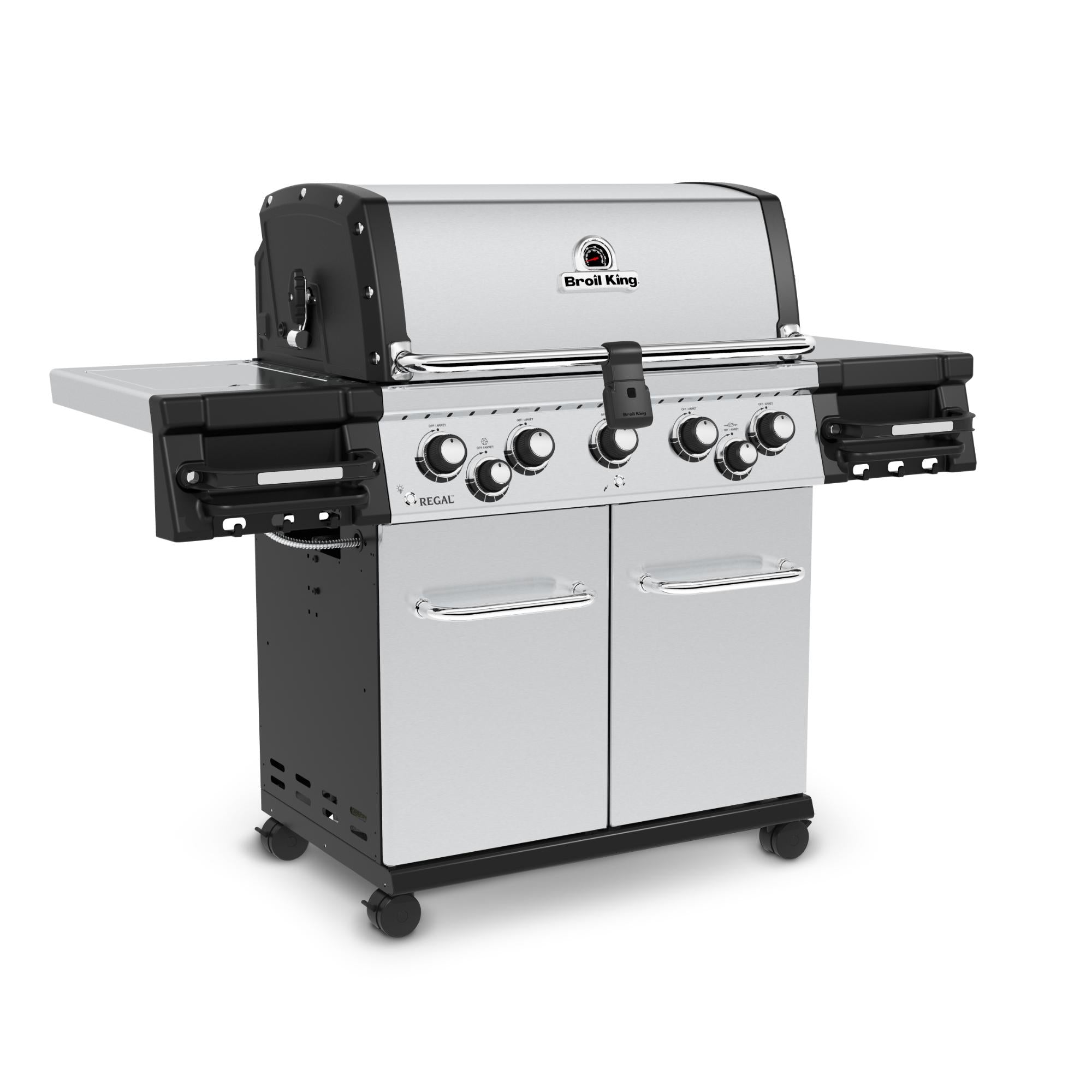 Broil King Regal S 590 Pro 5-Burner Gas Grill with Side Burner & Rotisserie