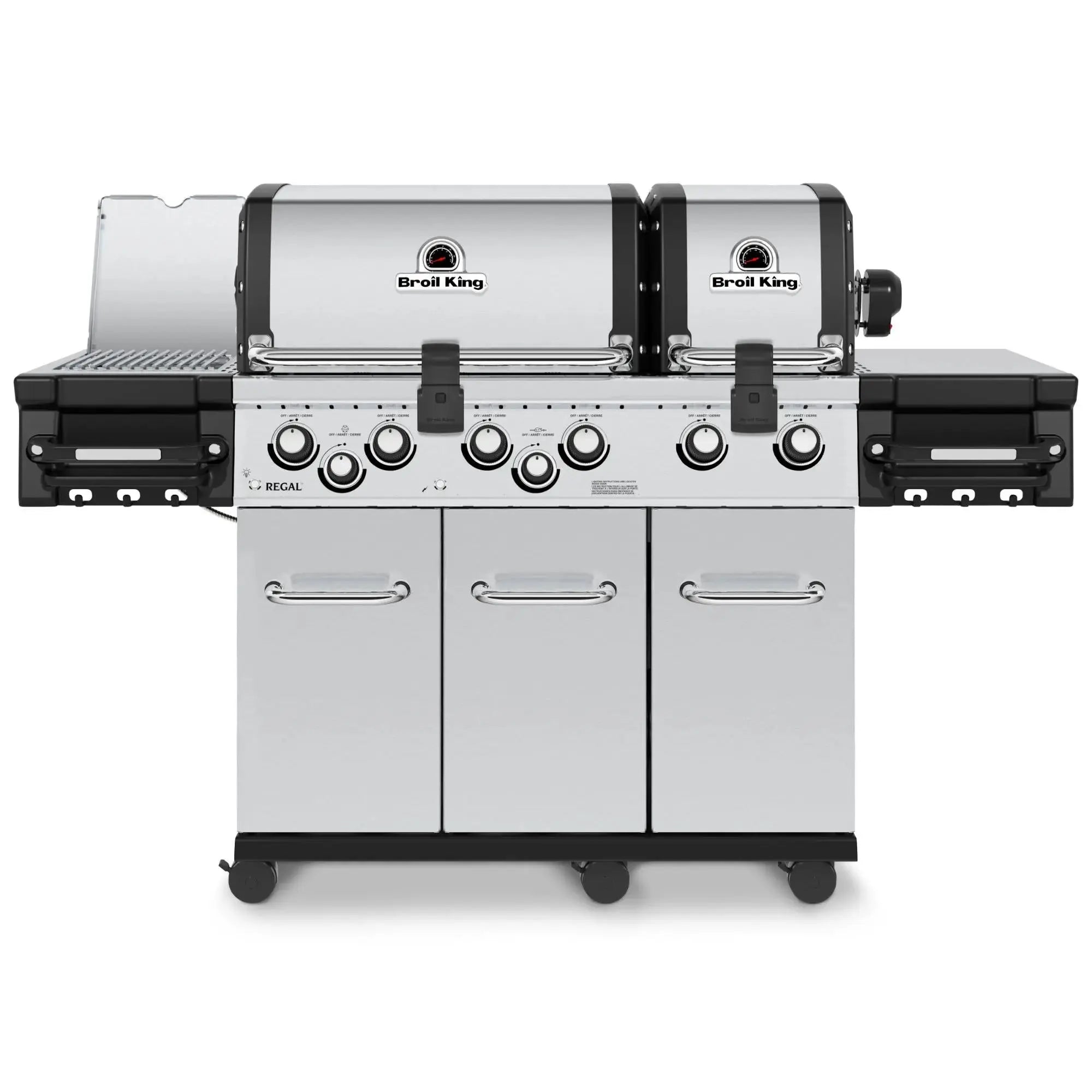 Broil King Regal S 690 Pro IR 6-Burner Gas Grill with Infrared Side Burner & Rotisserie Broil King