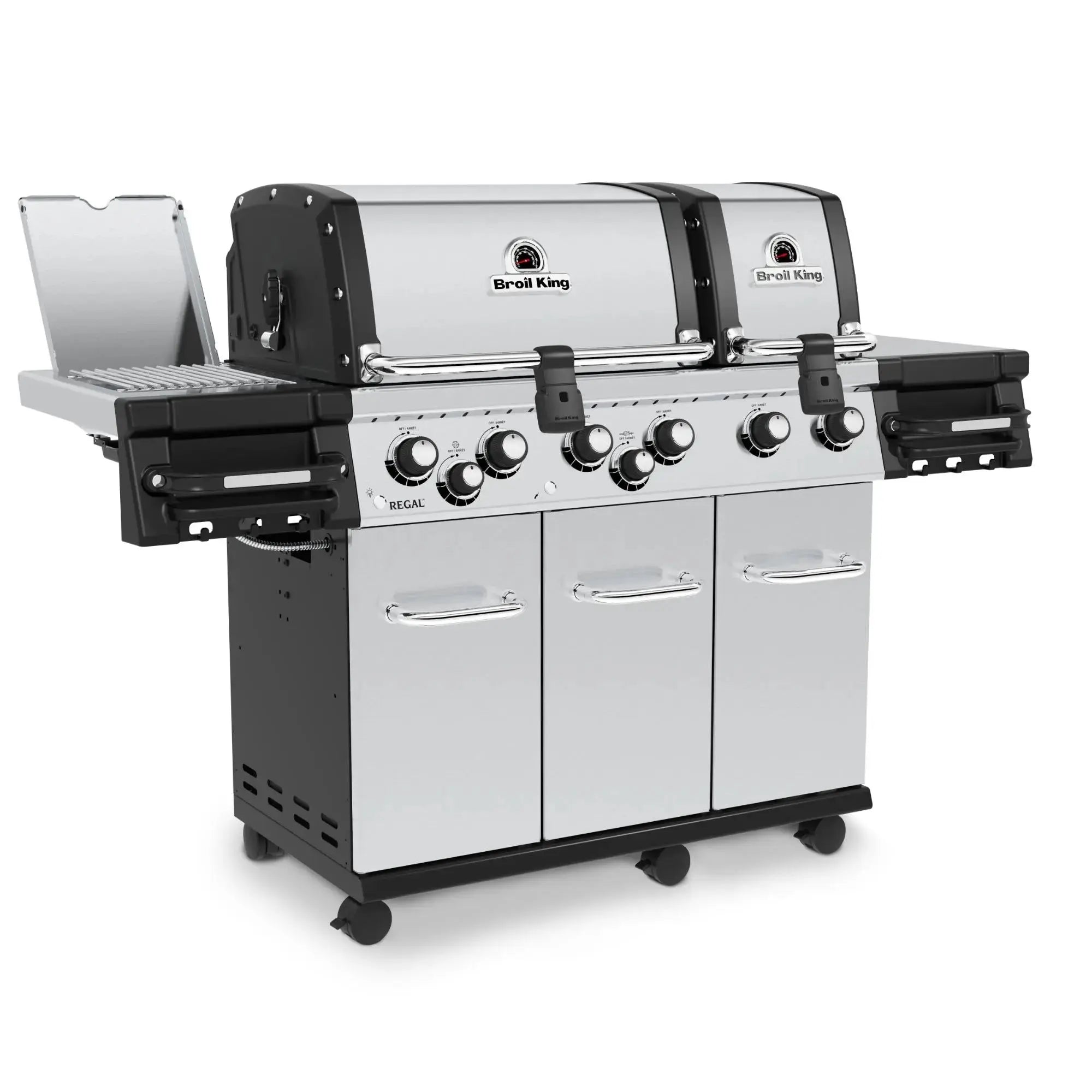 Broil King Regal S 690 Pro IR 6-Burner Gas Grill with Infrared Side Burner & Rotisserie Broil King