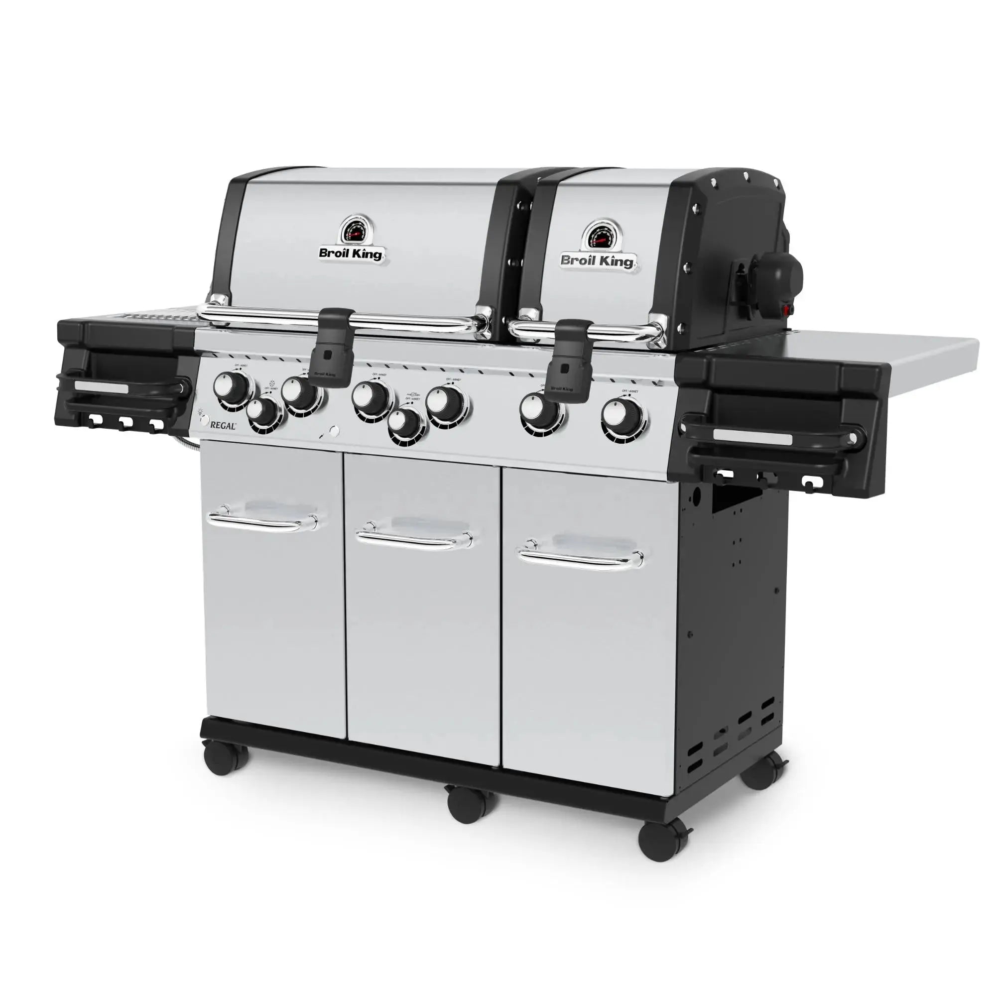 Broil King Regal S 690 Pro IR 6-Burner Gas Grill with Infrared Side Burner & Rotisserie Broil King