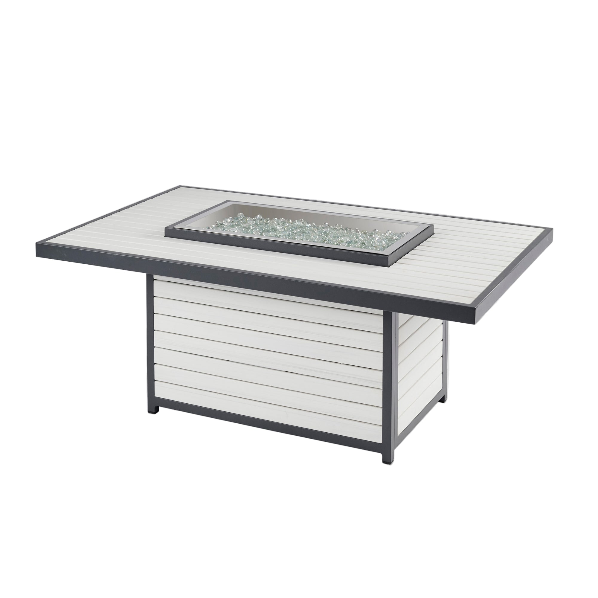Kenwood & Brooks 50″ Rectangular Chat Height Gas Fire Table – The Outdoor GreatRoom Company