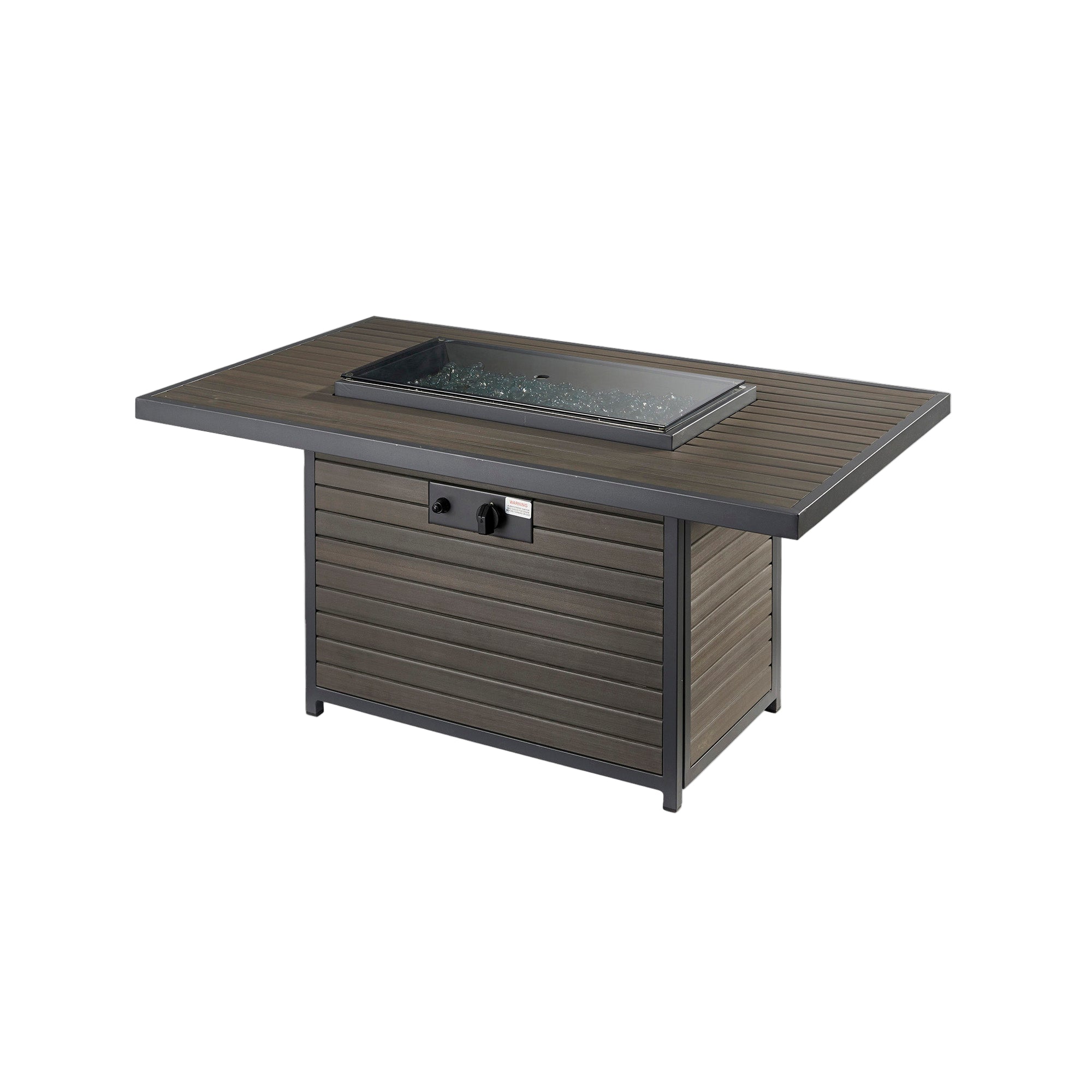 Kenwood & Brooks 50″ Rectangular Chat Height Gas Fire Table – The Outdoor GreatRoom Company