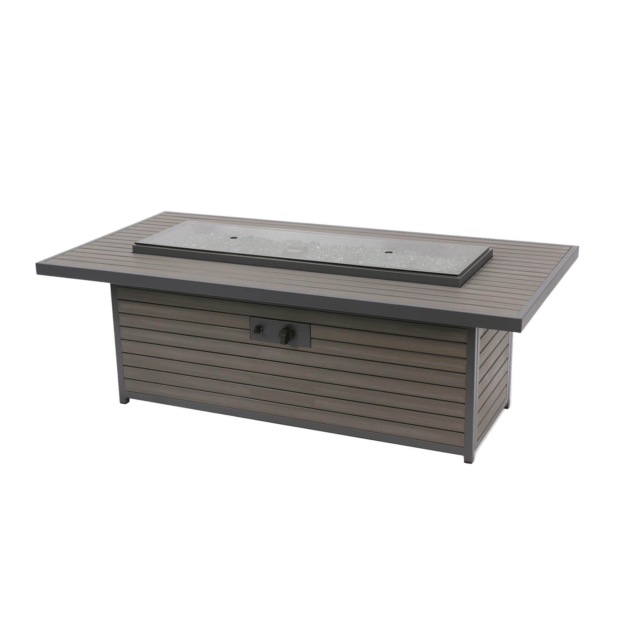 Kenwood & Brooks 61″ Rectangular Gas Fire Table – The Outdoor GreatRoom Company
