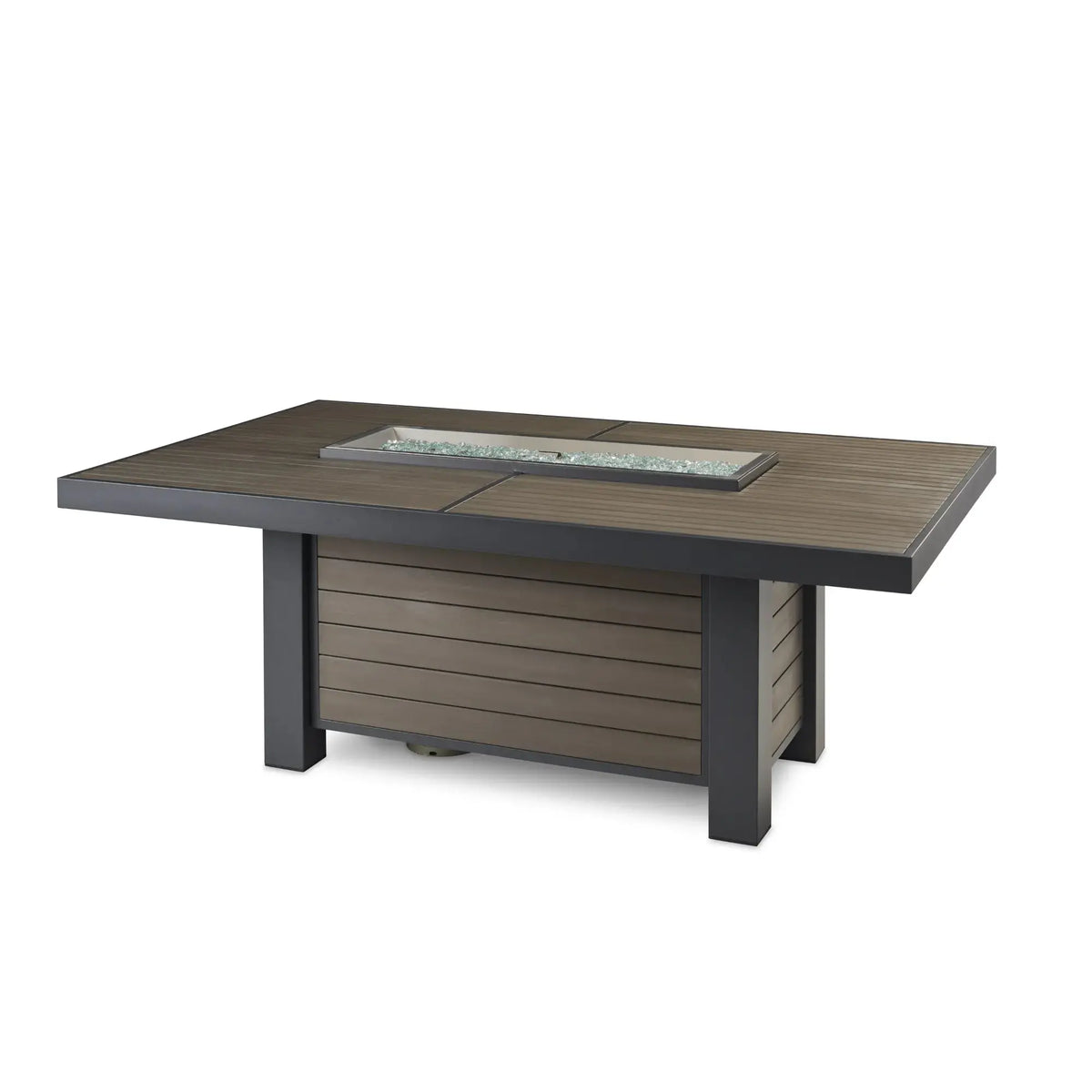 Kenwood & Brooks 80″ Linear Dining Gas Fire Table – The Outdoor GreatRoom Company The Outdoor GreatRoom Company