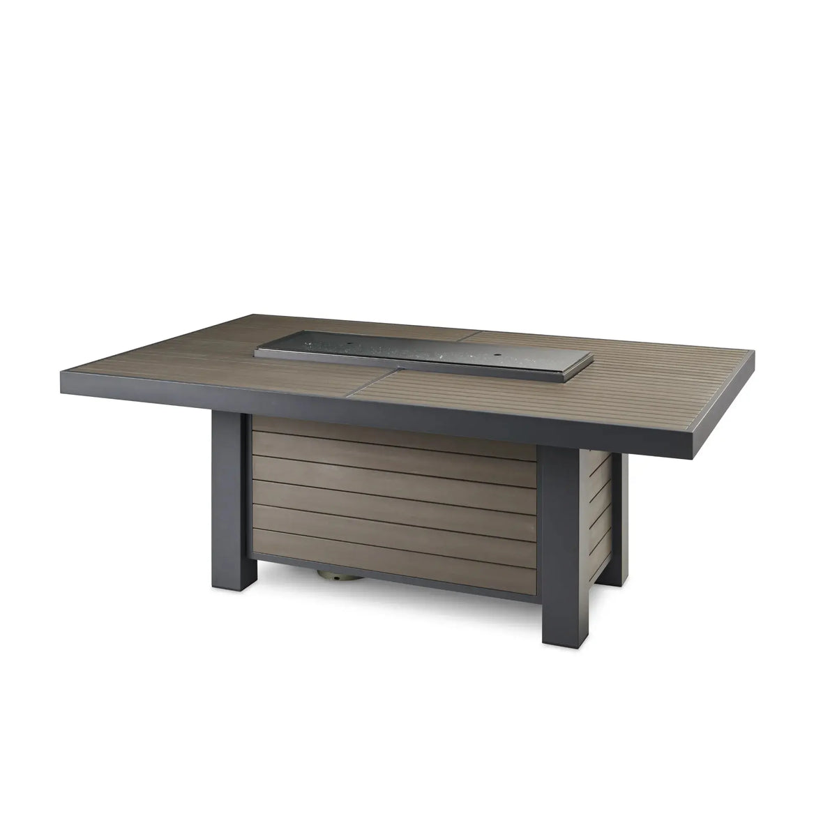 Kenwood & Brooks 80″ Linear Dining Gas Fire Table – The Outdoor GreatRoom Company The Outdoor GreatRoom Company