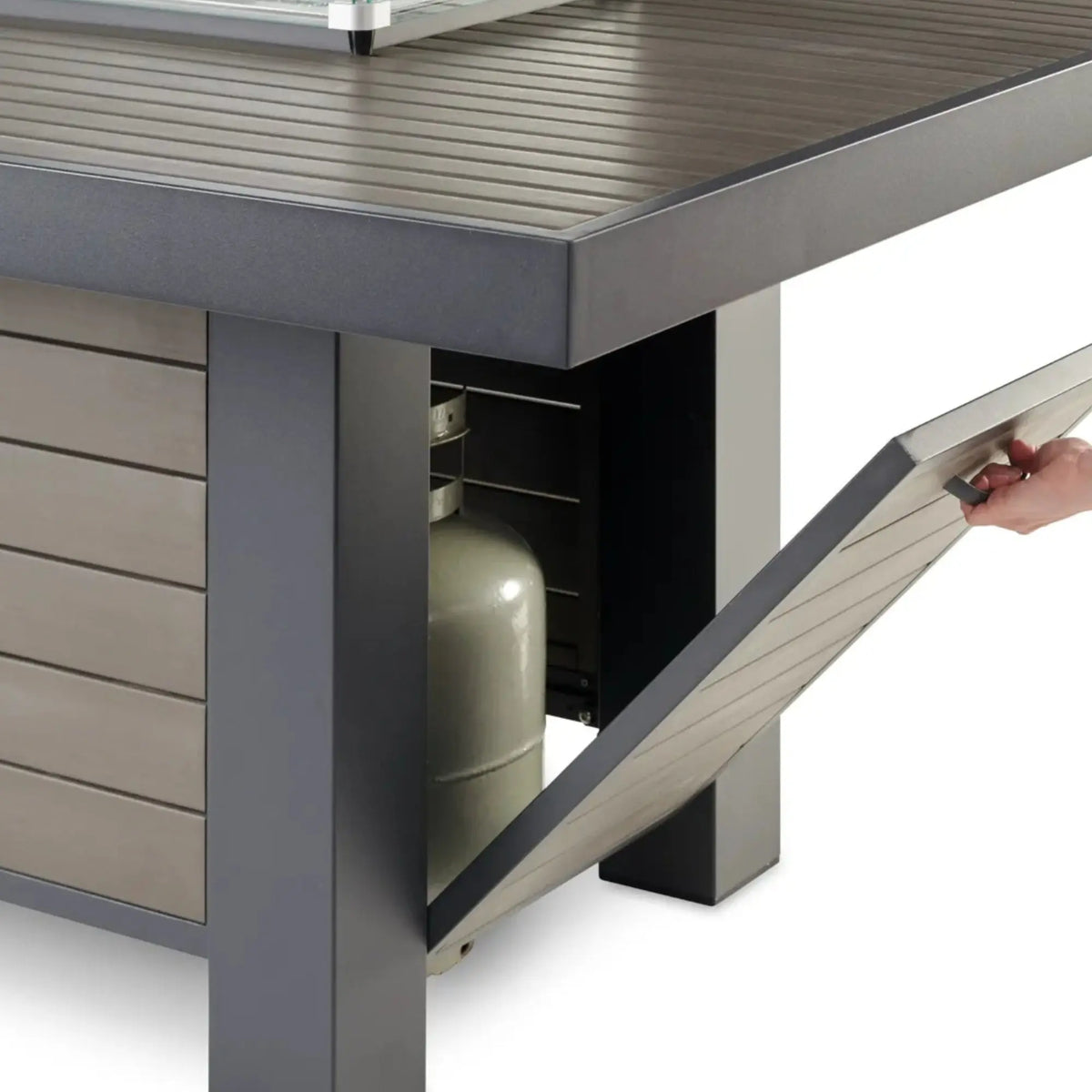 Kenwood & Brooks 80″ Linear Dining Gas Fire Table – The Outdoor GreatRoom Company The Outdoor GreatRoom Company