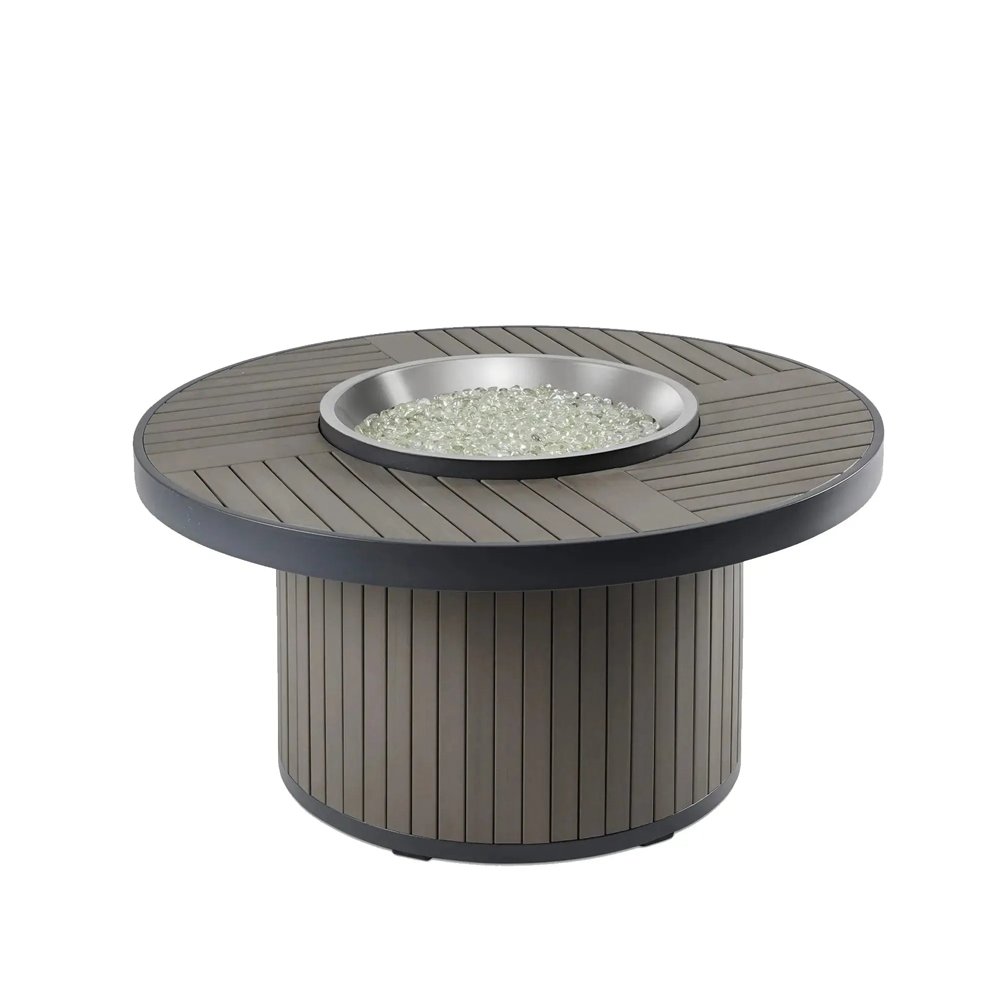 Kenwood & Brooks 42″ Round Dining Height Gas Fire Table – The Outdoor GreatRoom Company The Outdoor GreatRoom Company