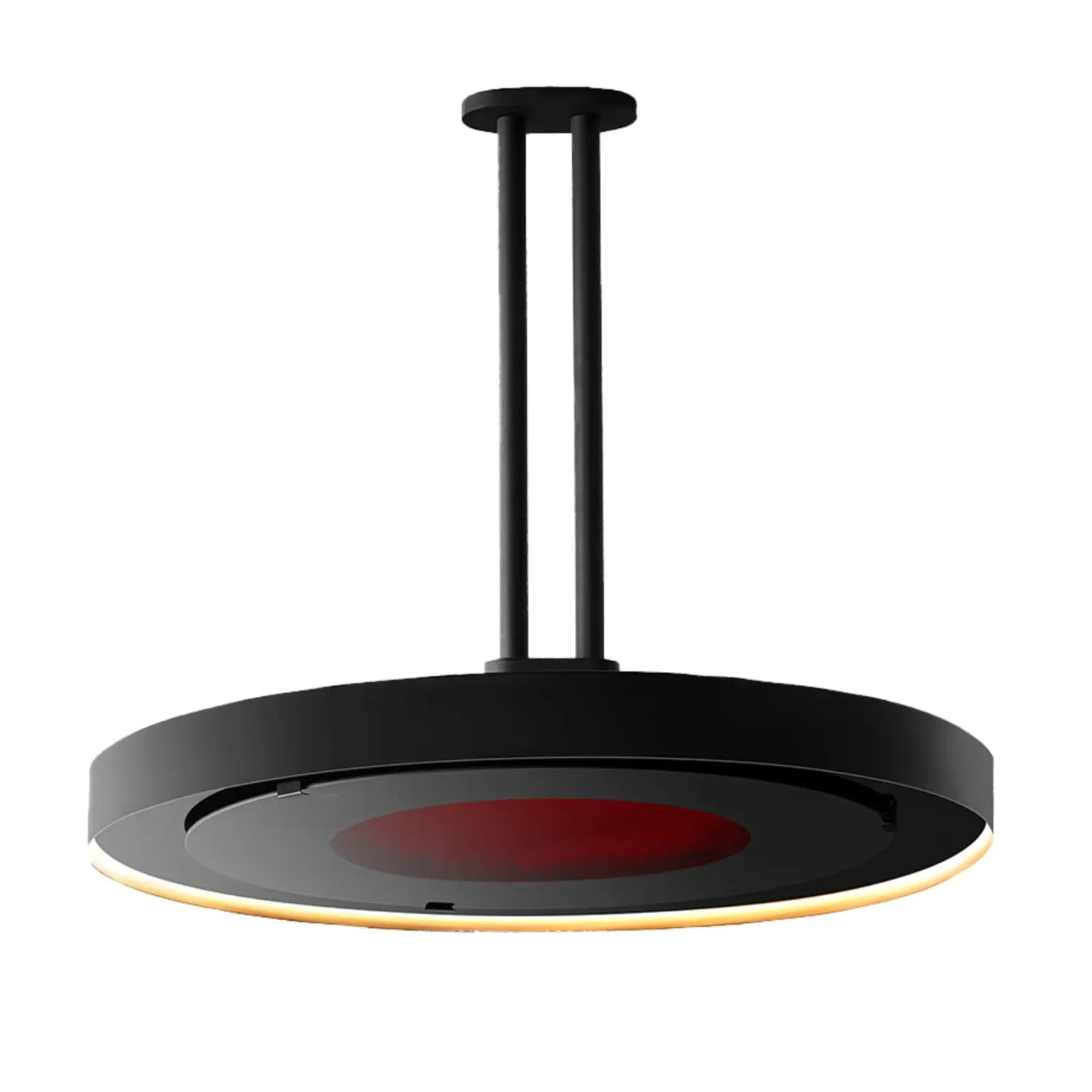 Eclipse Smart-Heat Electric Patio Heater with LED – Twin Pole Mount – 2900W – Bromic