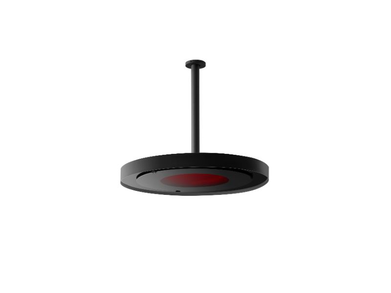 Bromic Eclipse Smart-Heat Electric Patio Heater – 2900W with LED Light – Twin Pole Mount